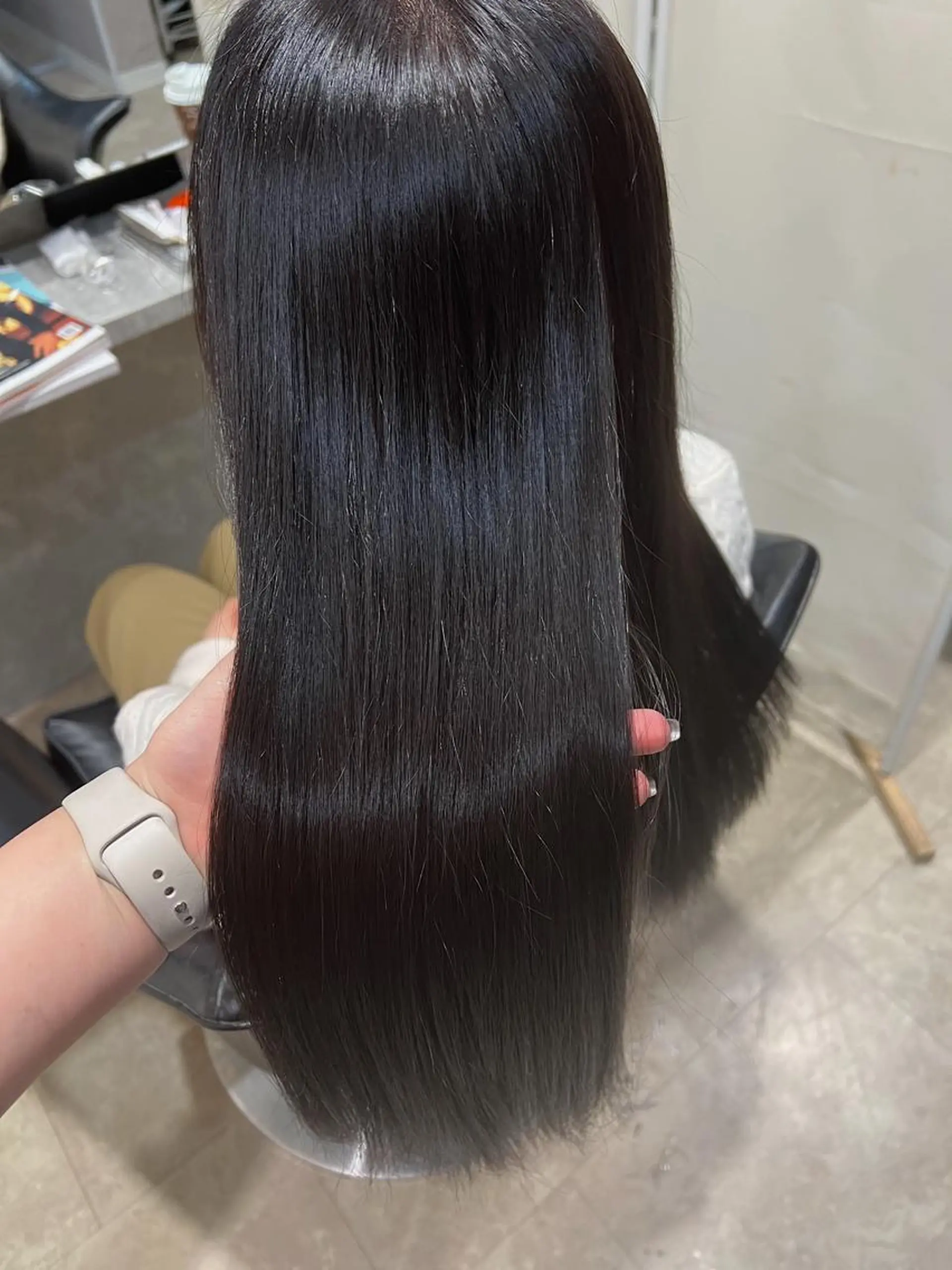 ロング カラー Rio/ヘアセット/ ハイトーンカラーのヘアスタイル