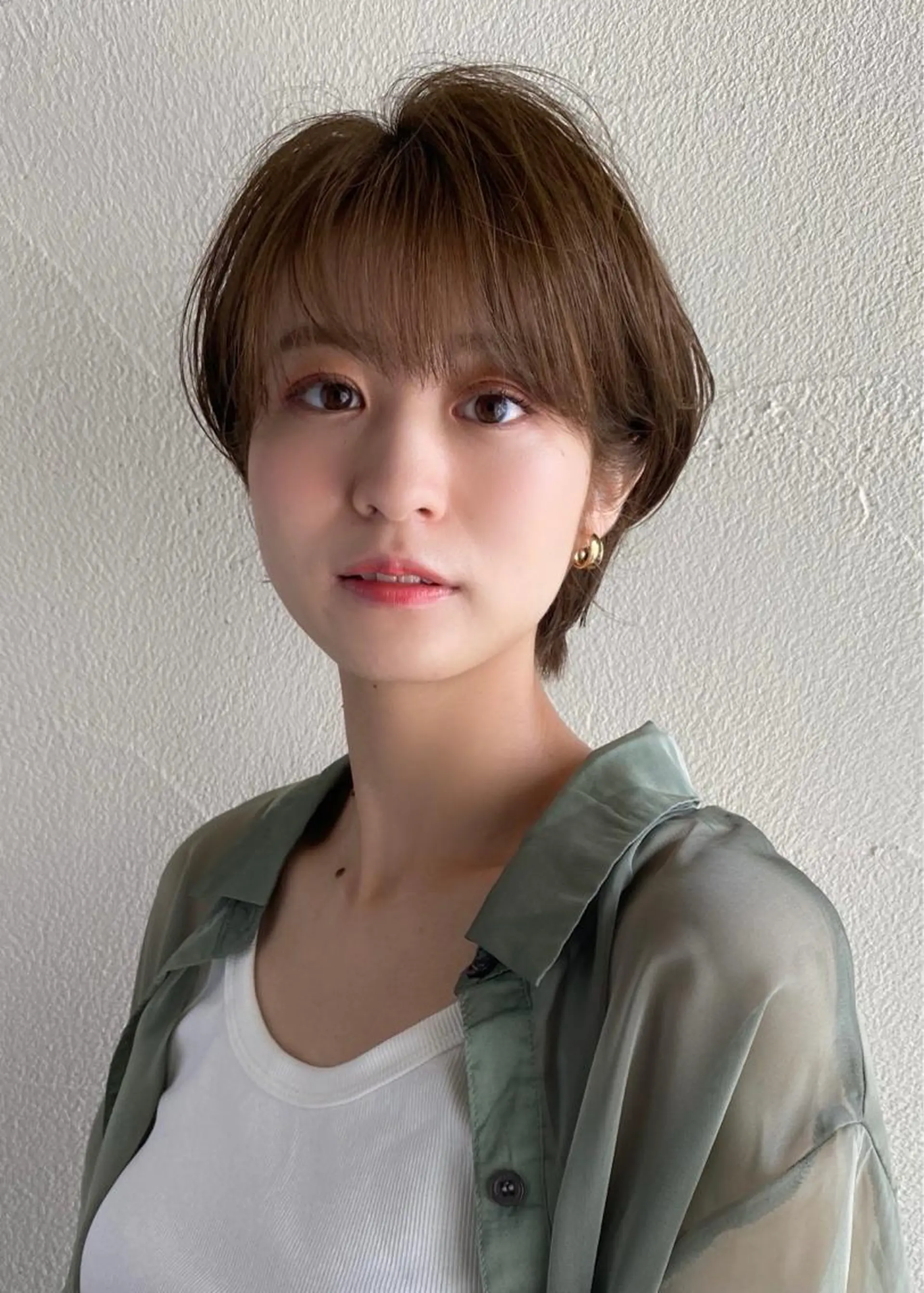 ショート ハイトーン×似合わせ 🌱中川慎之介のヘアスタイル