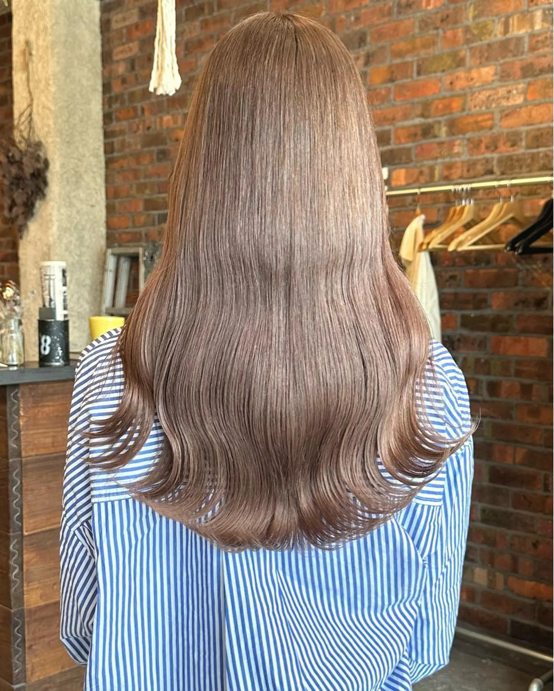 ロング カラー ヘアカラー トリートメント 村田 来倖のヘアスタイル