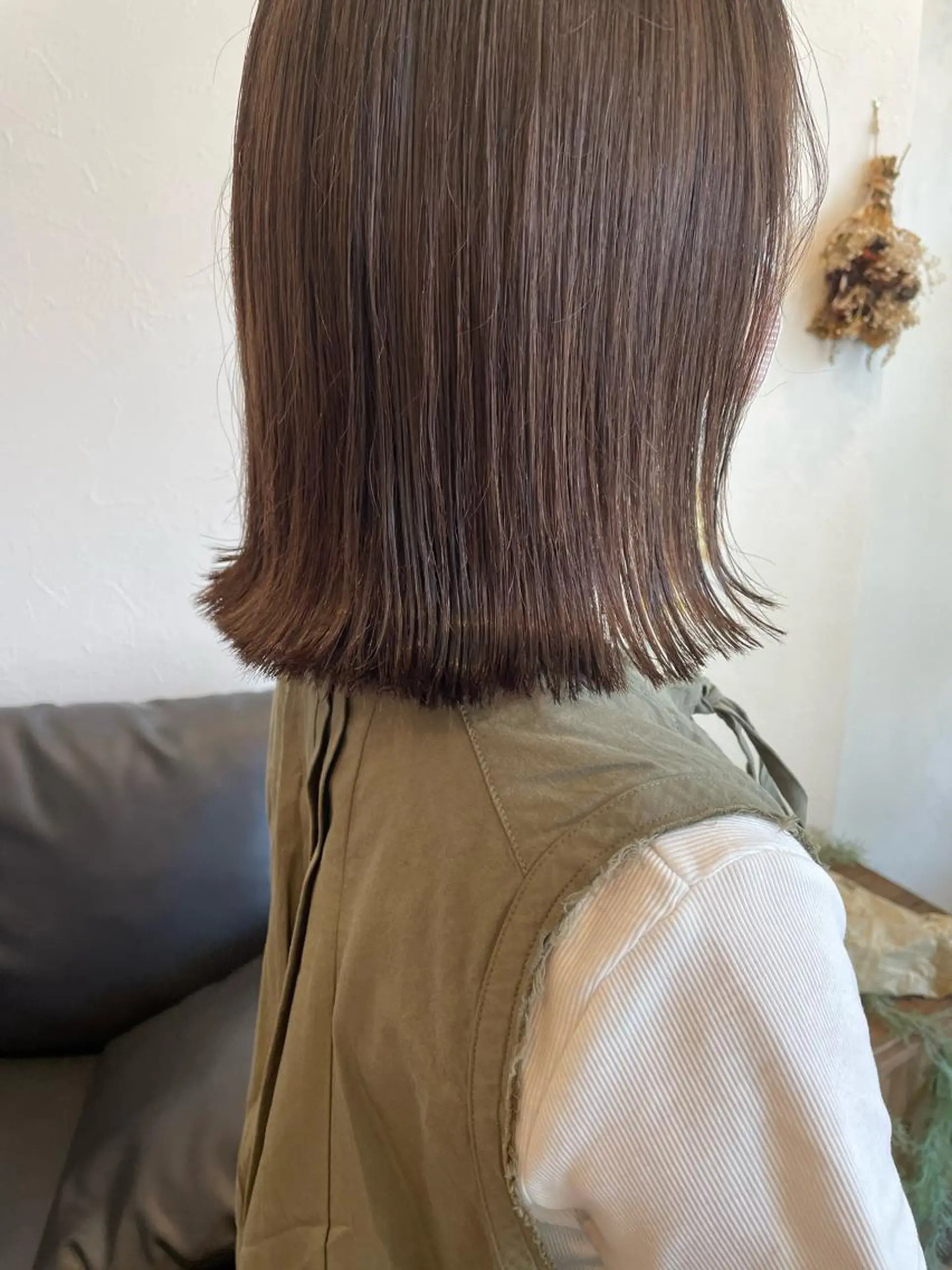 ミディアム カラー ベージュカラー フォギーベージュ ヘアカラー m ā l o.🌷 サカモトマイコのヘアスタイル
