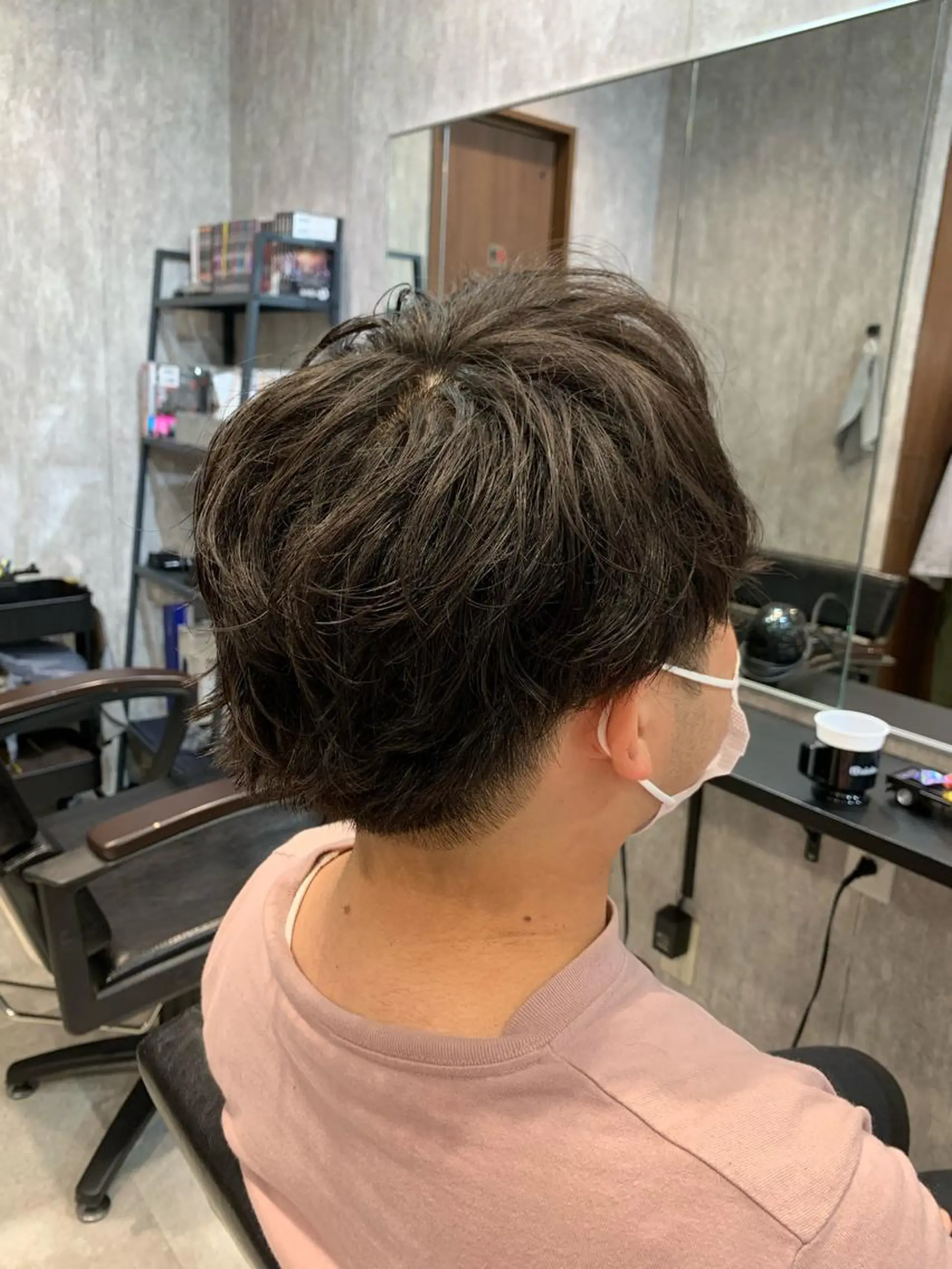 ショート パーマ メンズ メンズパーマ メンズ支持数No.1 👑リュウ👑のヘアスタイル