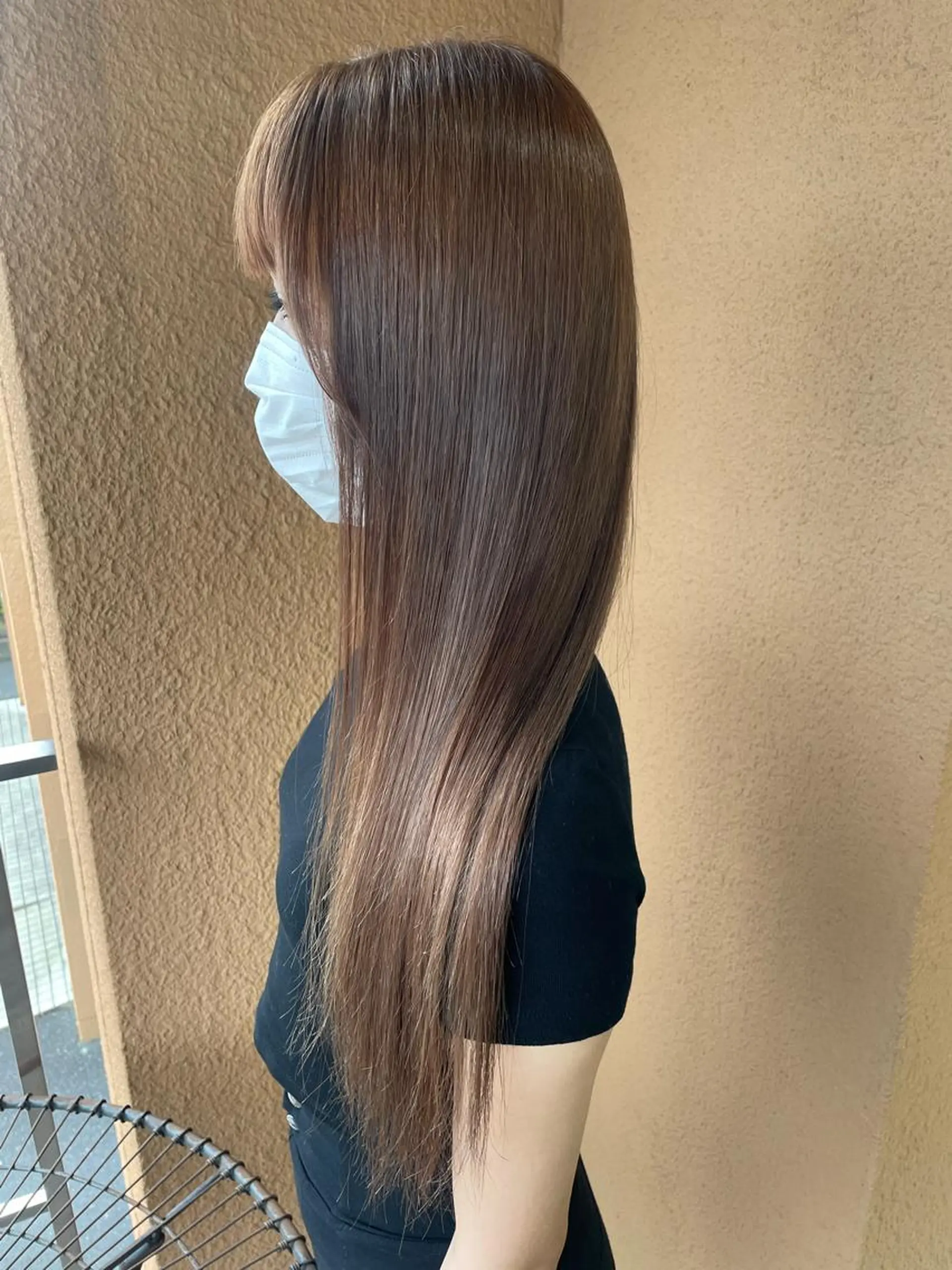 カラー 🍒ピンクベージュ /ベージュ🍒なつきのヘアスタイル