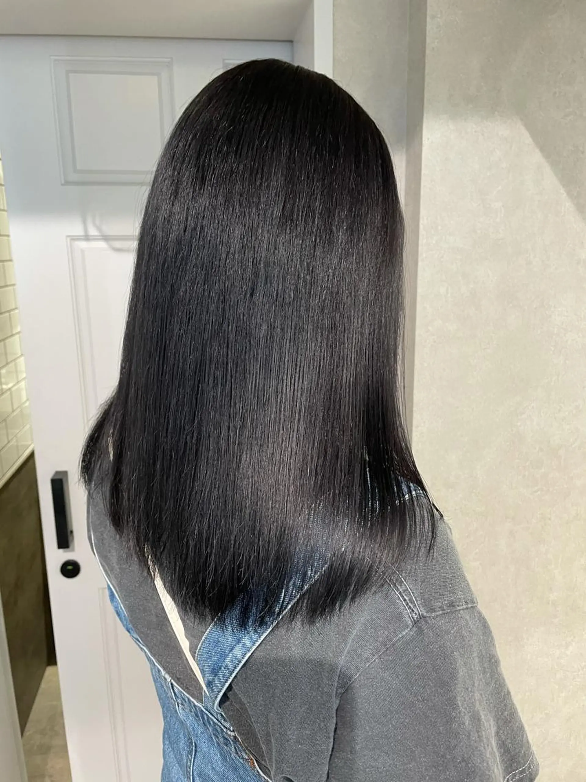 ミディアム カラー ヘアカラー ナチュラル透明感🌱 小山美樹子のヘアスタイル