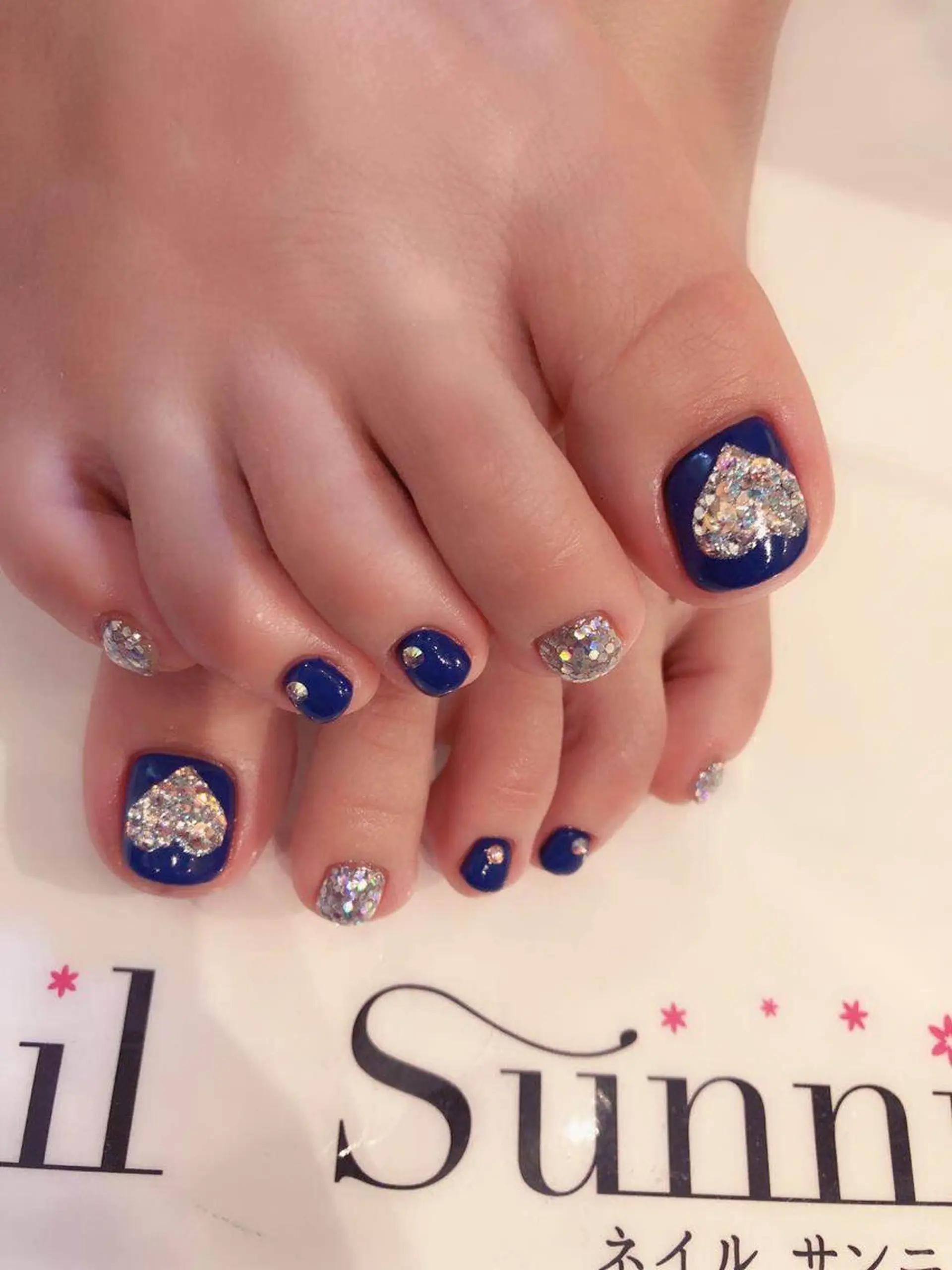 ネイル フットネイル リン リンのネイルデザイン