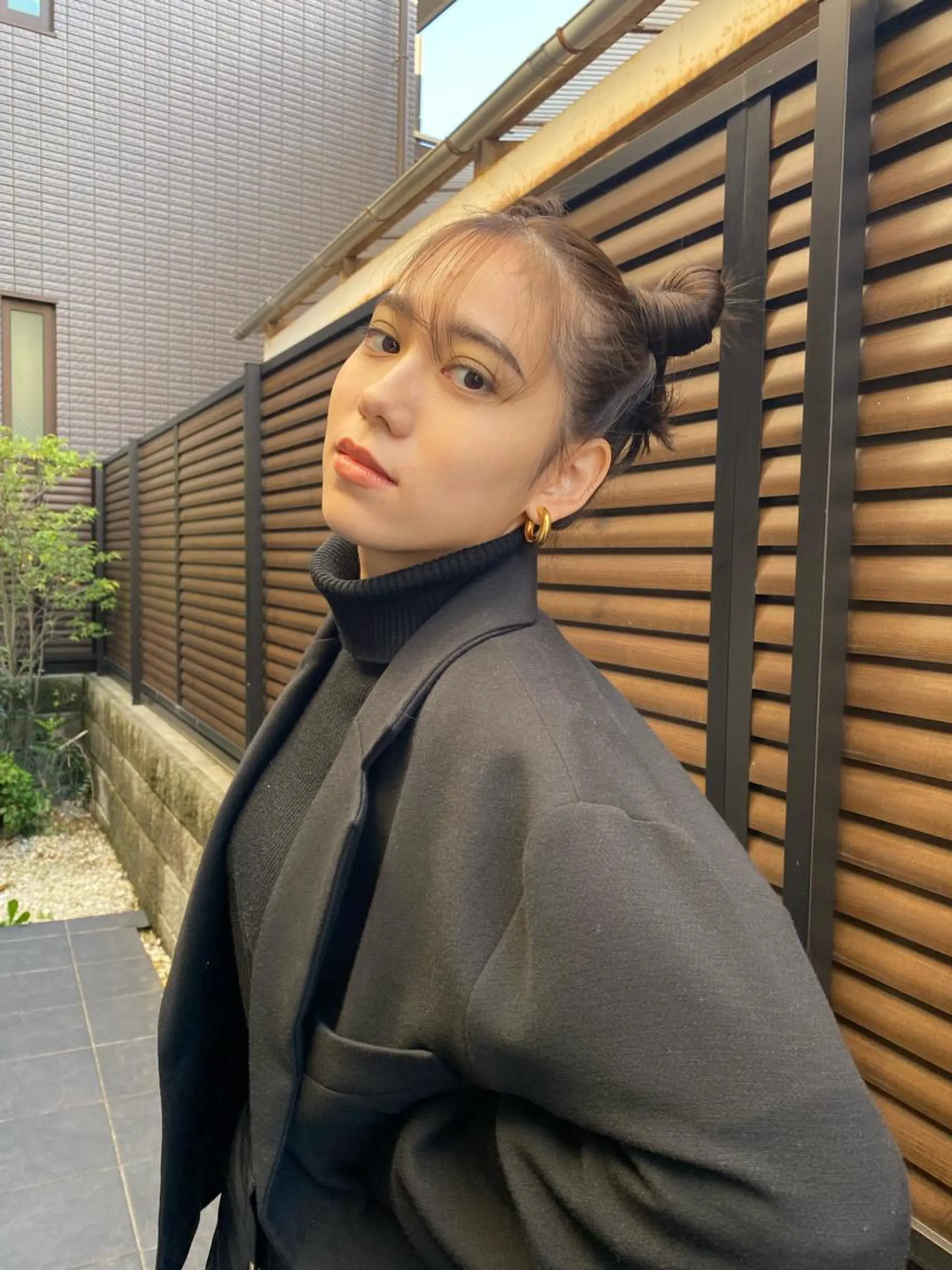 セミロング カラー ヘアアレンジ shoji༄ mikuのヘアスタイル