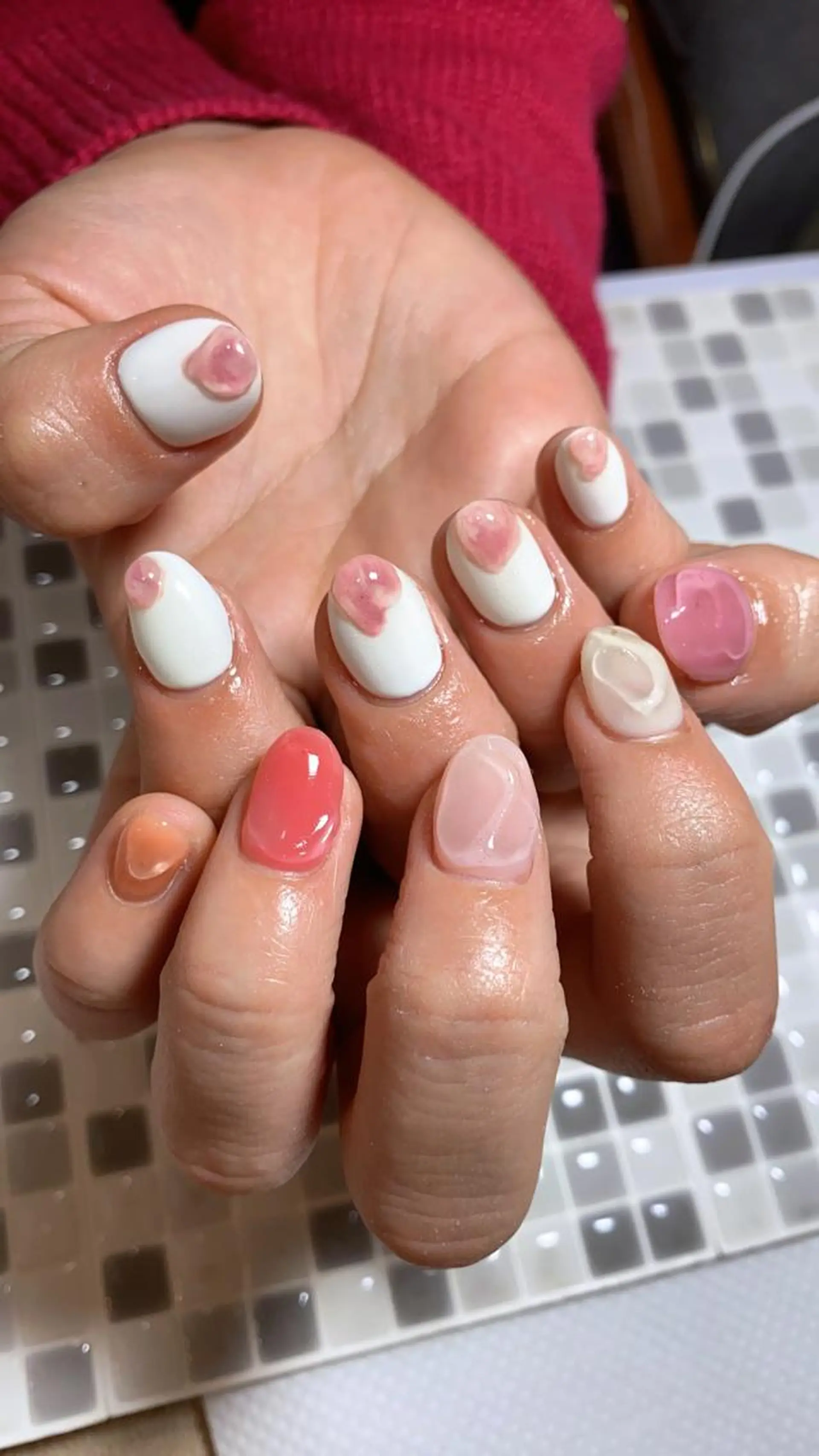 ネイル ニュアンスネイル nailist yuiのネイルデザイン