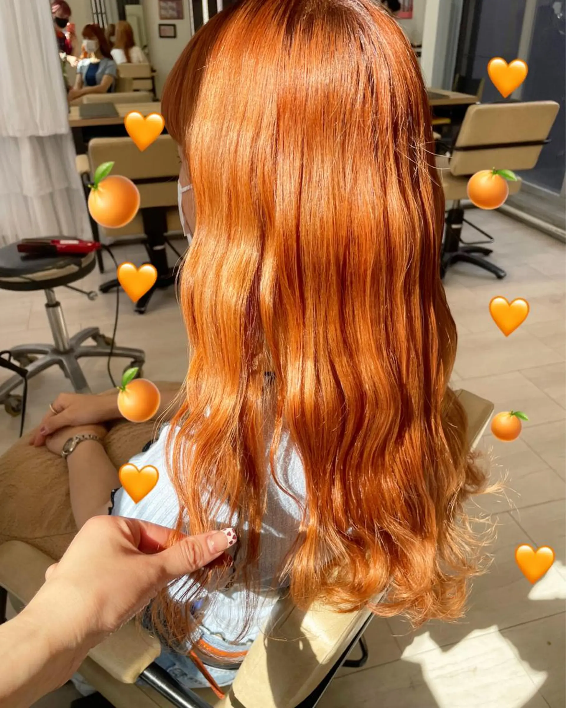 セミロング カラー 新宿駅近♡個室 ♡関口三都季🌜のヘアスタイル