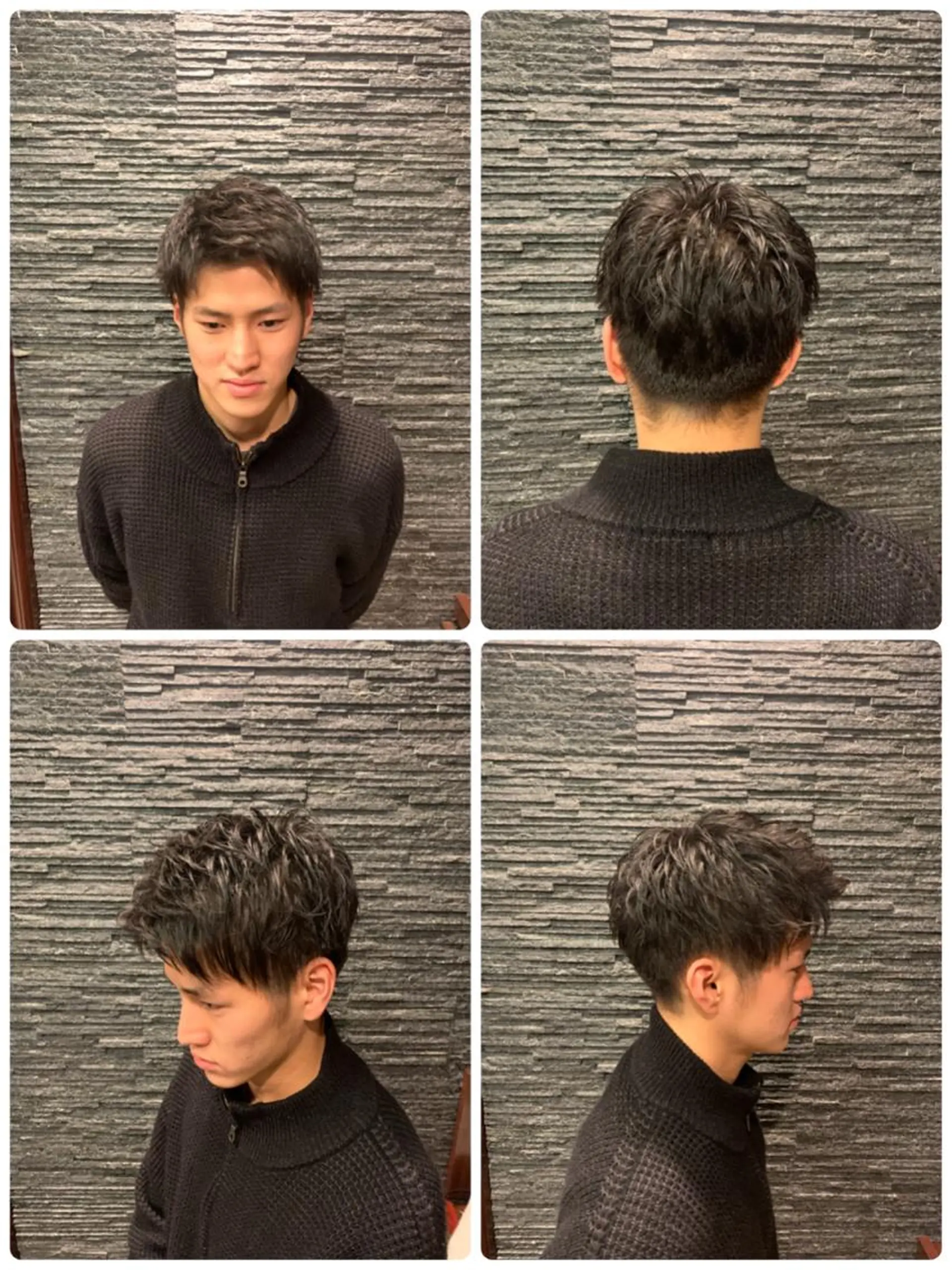 ショート メンズ メンズパーマ カット パーマ 高橋 大輔のヘアスタイル