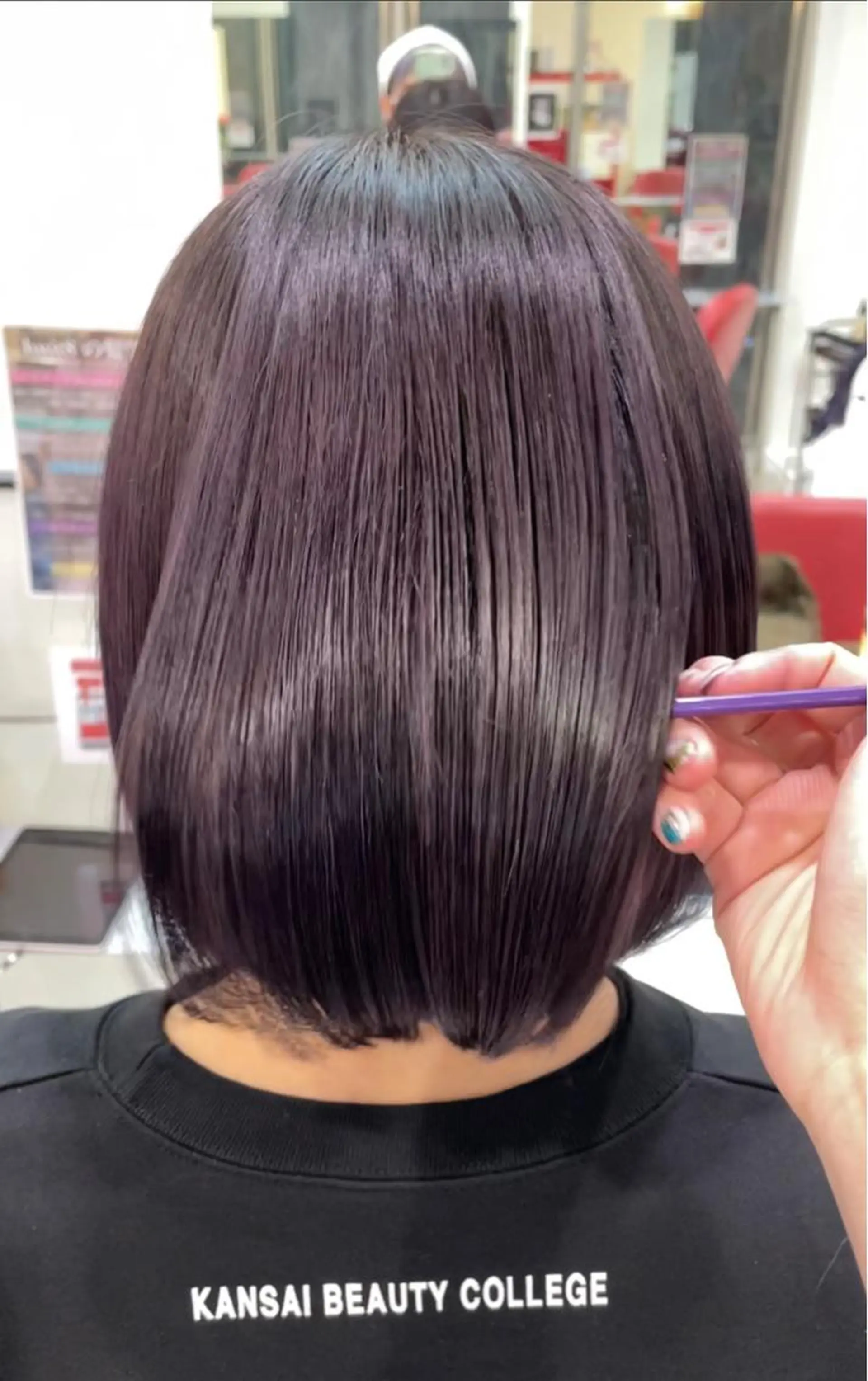 ショート カラー ヘアアレンジ 髪質改善/大阪守口市 🐣Ria‪🐣のヘアスタイル