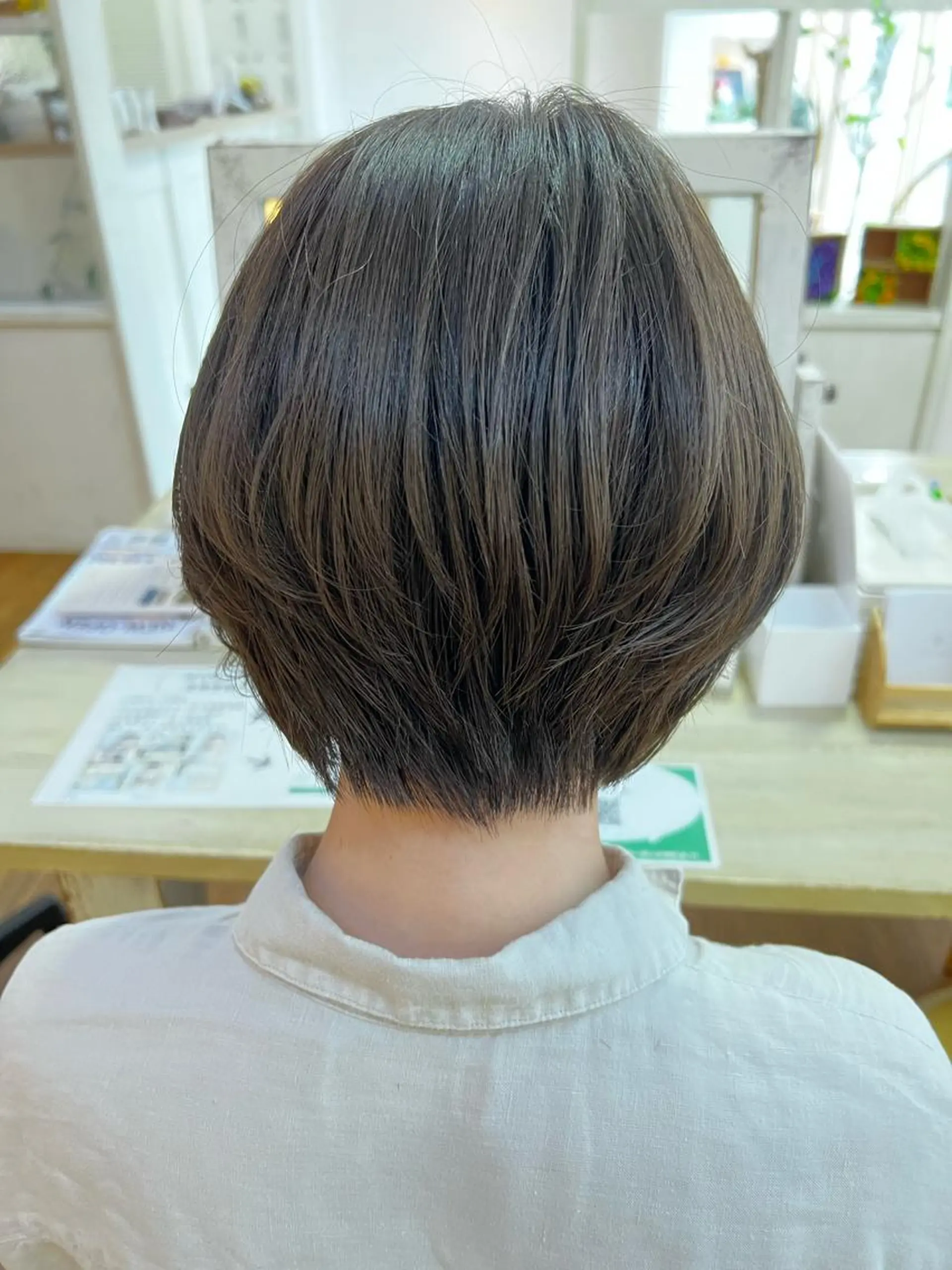 ショート カラー 草津駅》 SATO💐のヘアスタイル