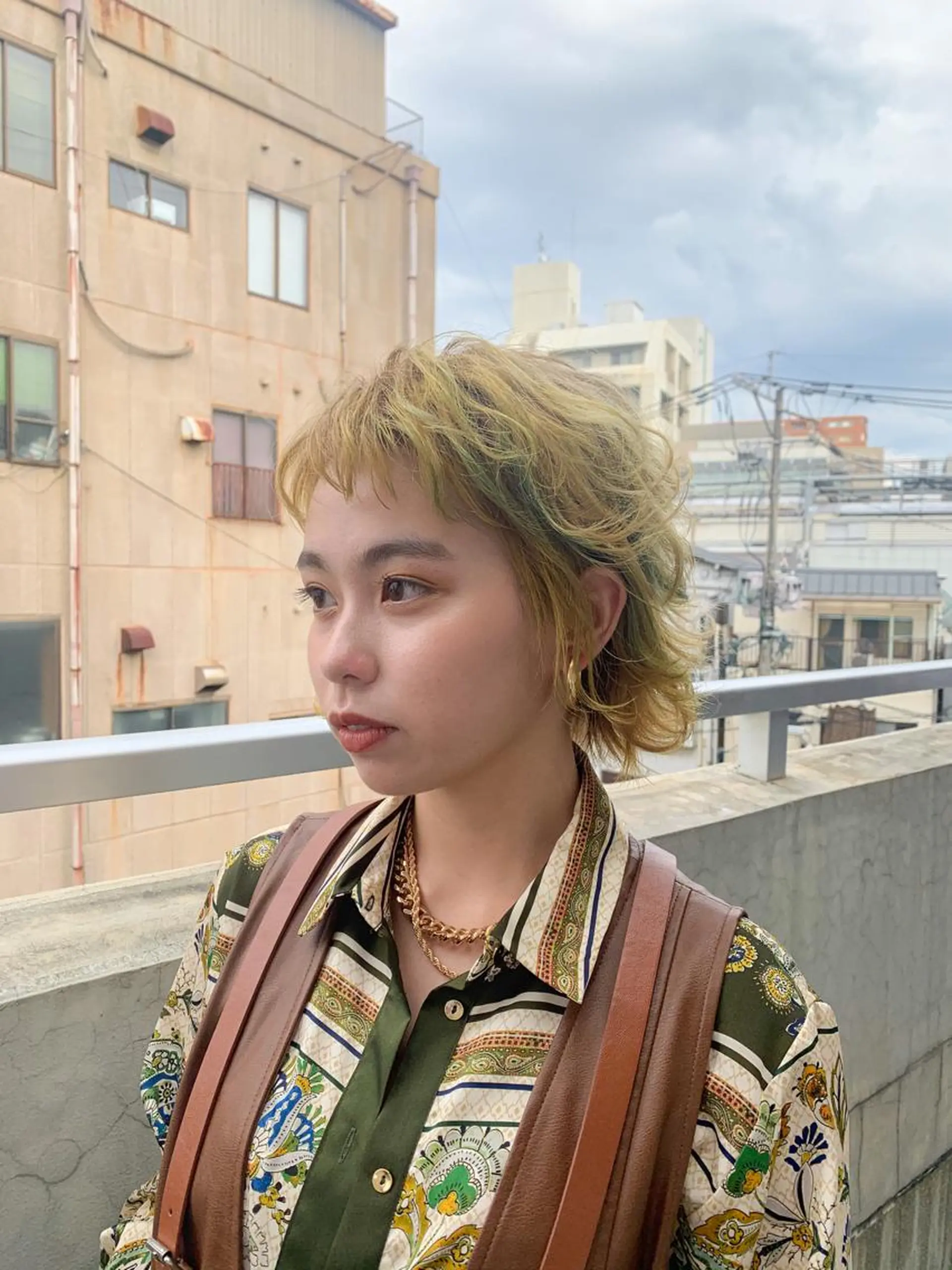 ショート カラー SALOWIN熊本 yuseiのヘアスタイル