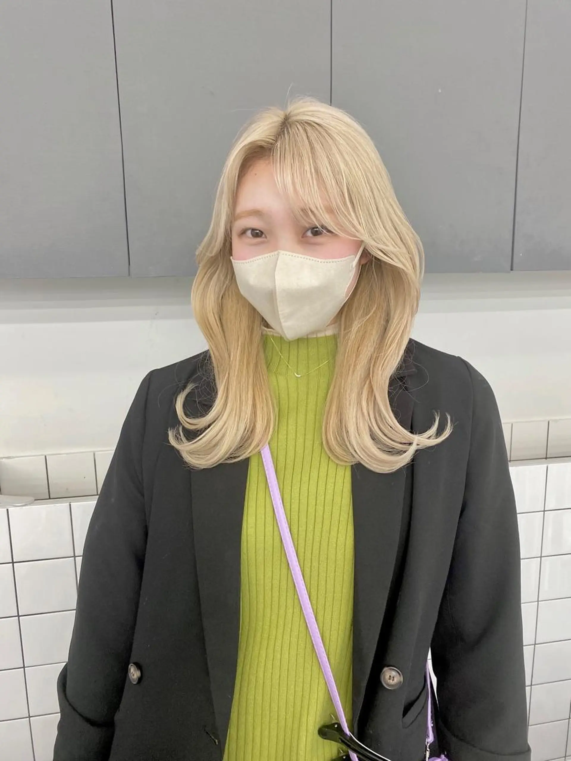 ミディアム vajra所属・韓国ヘア🩶리나🤍 りぴのヘアスタイル