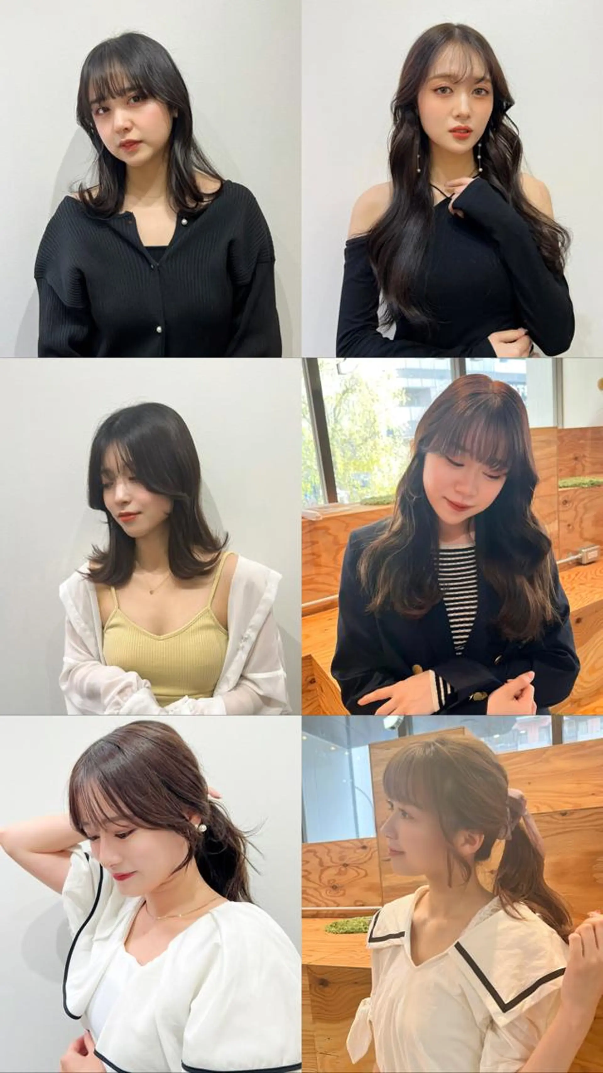 セミロング カラー ヘアアレンジ カット ヘアカラー トリートメント 顔まわり職人🇰🇷 韓国ヘア/KAITOのヘアスタイル