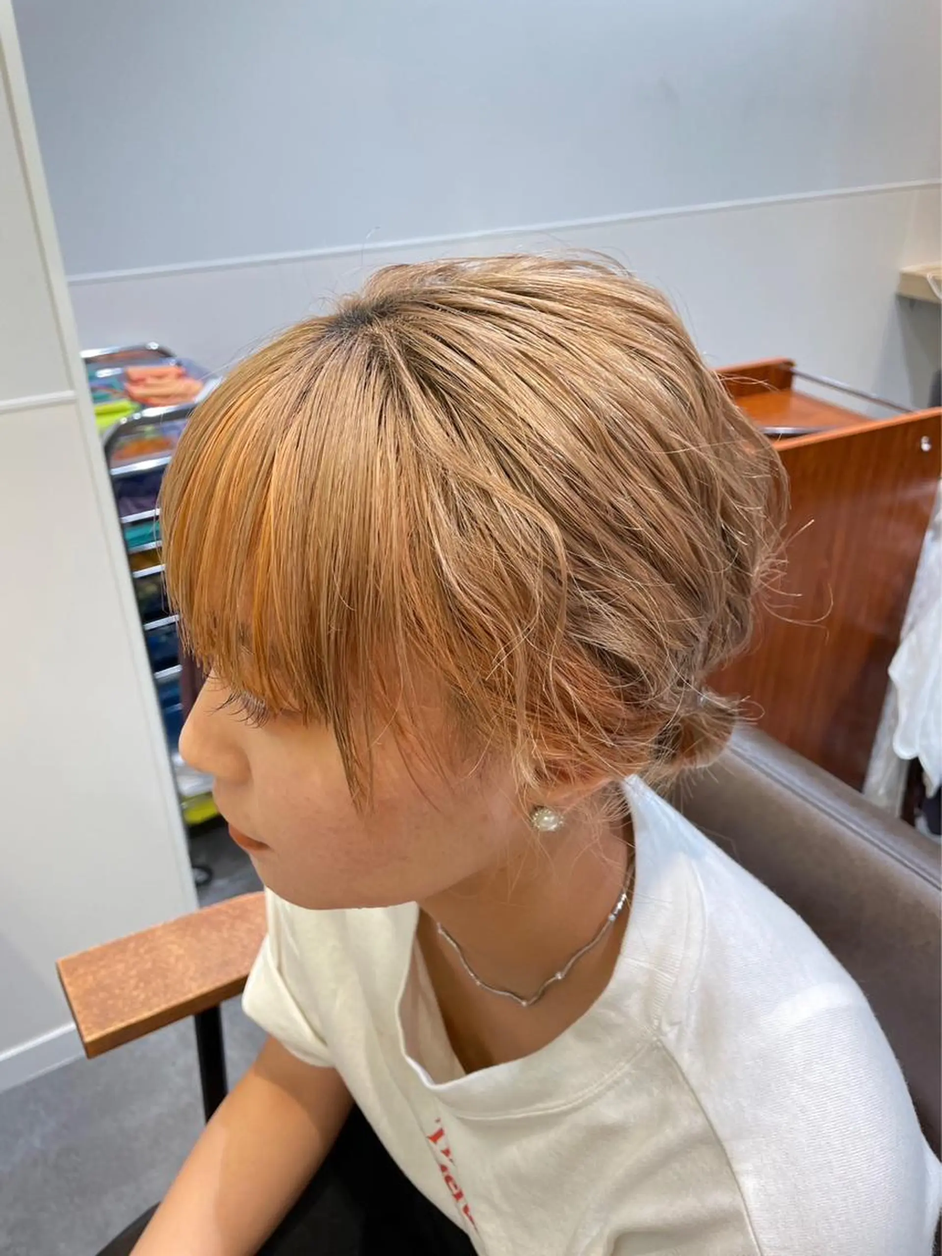 ミディアム PANOLA下北沢 中川夢菜のヘアスタイル