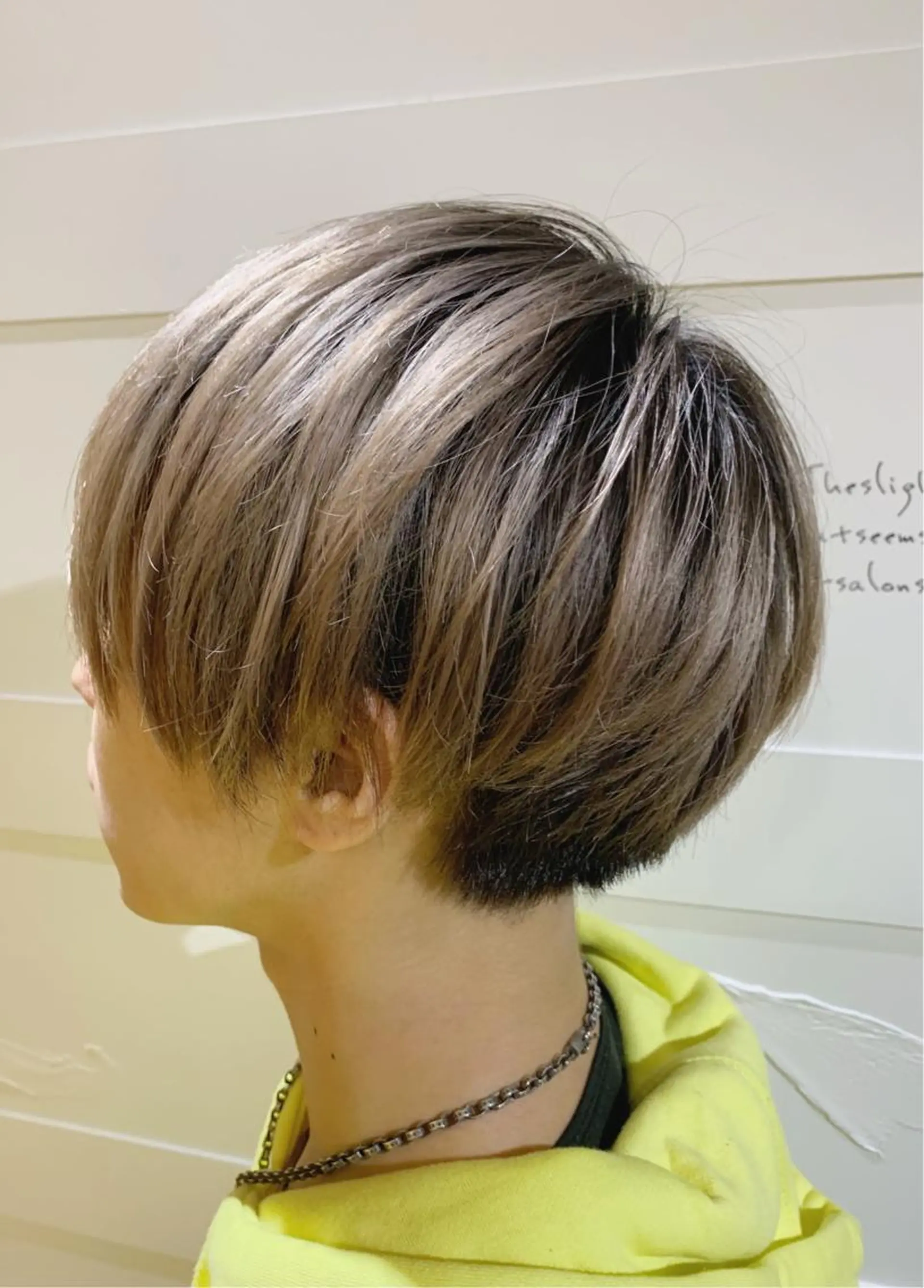 ショート カラー メンズ 船津武俊 フナツタケトシのヘアスタイル