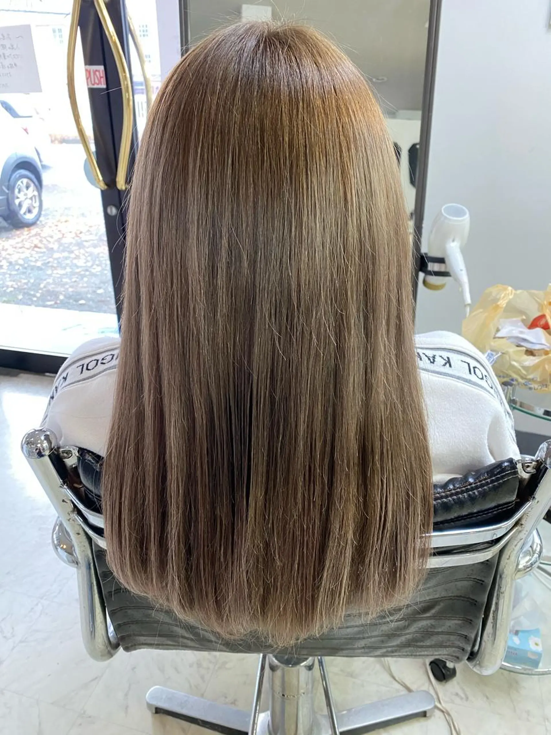 ミディアム エクステ カット ヘアカラー エクステ imaizumi takuyaのヘアスタイル