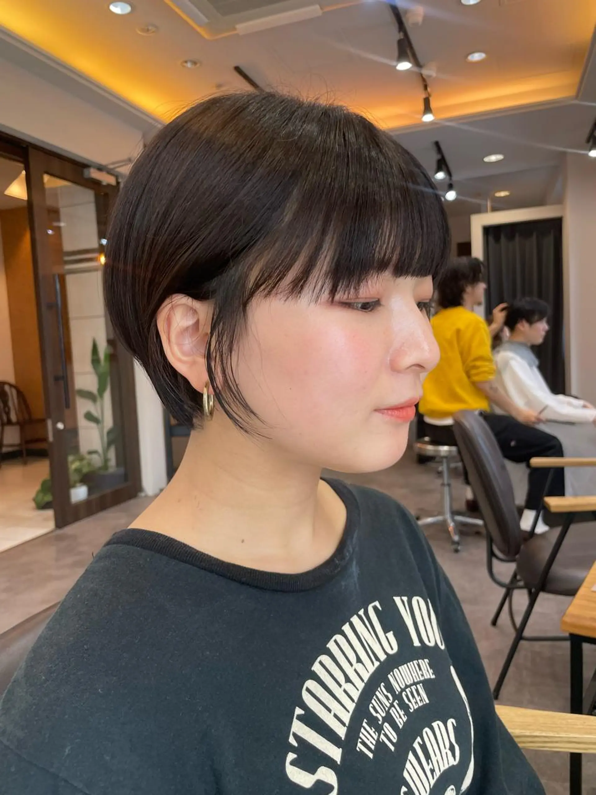ショート 丸みショート ショートヘア ボブ/髪質改善/ soiナカジママドリのヘアスタイル