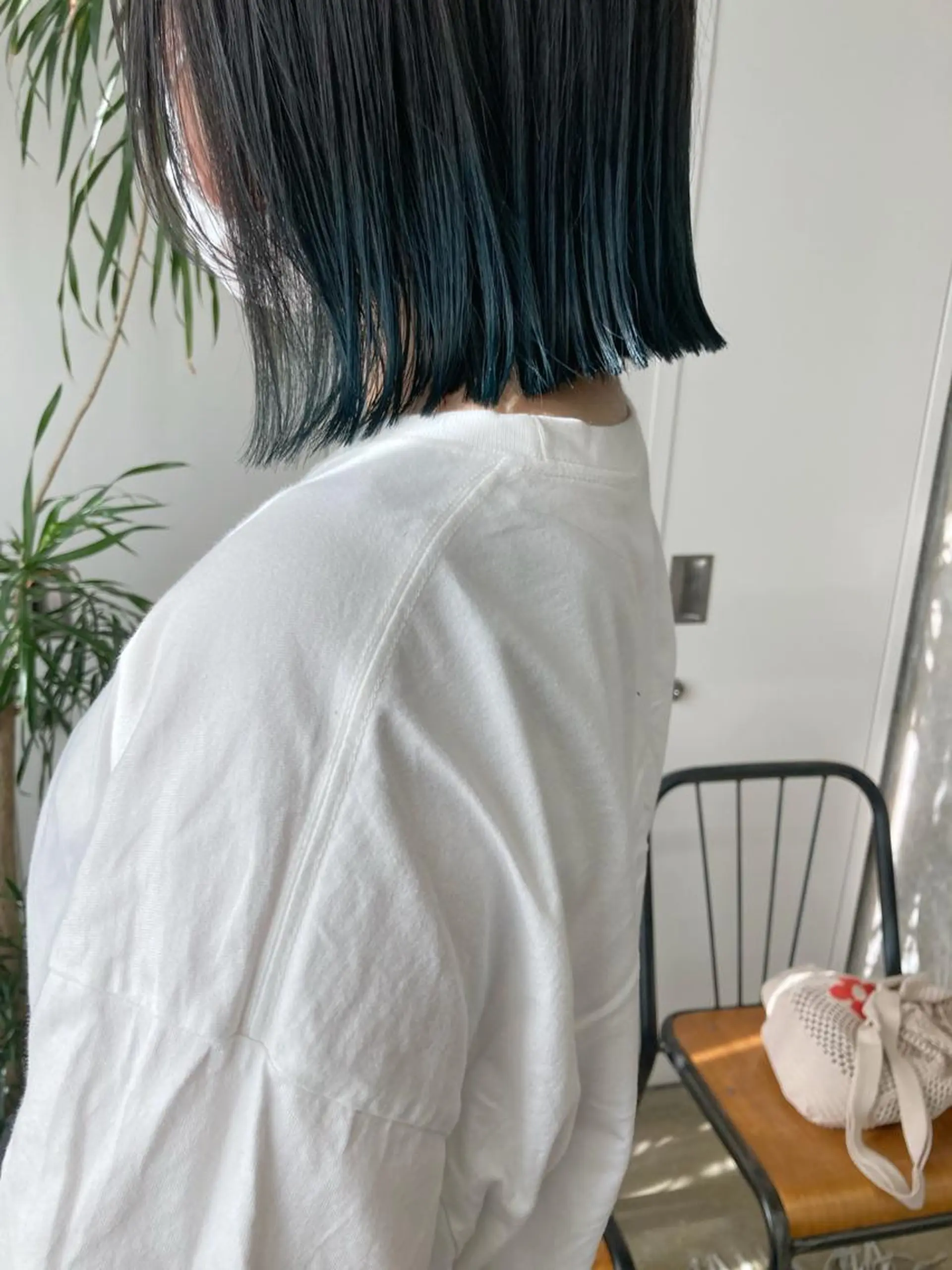 ミディアム カラー ブリーチ カット ヘアカラー トリートメント 小木曽智美 /ボブ/ショートのヘアスタイル