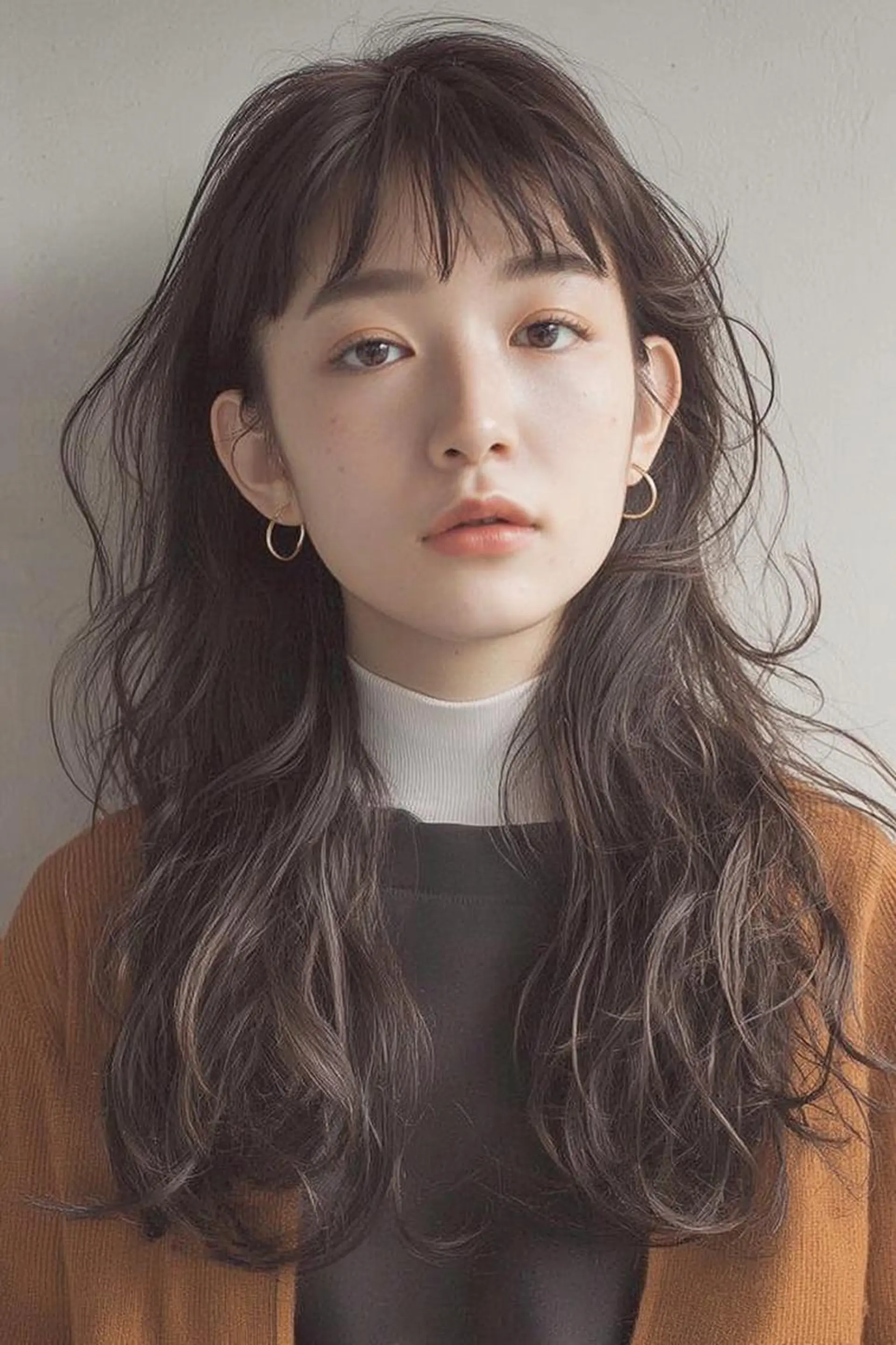 ロング パーマ カット ヘアカラー トリートメント ✿YUNA✿ 《お手軽イメチェン》のヘアスタイル