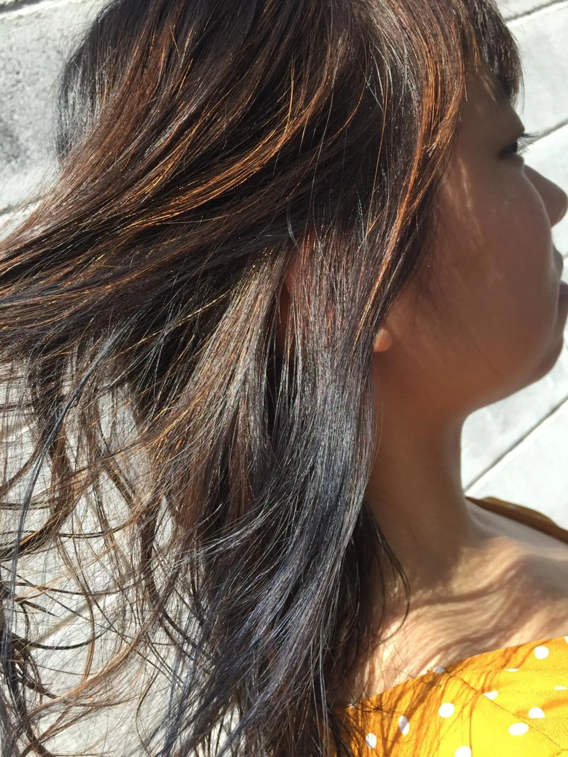 ミディアム カラー ALLY/ あゆみのヘアスタイル