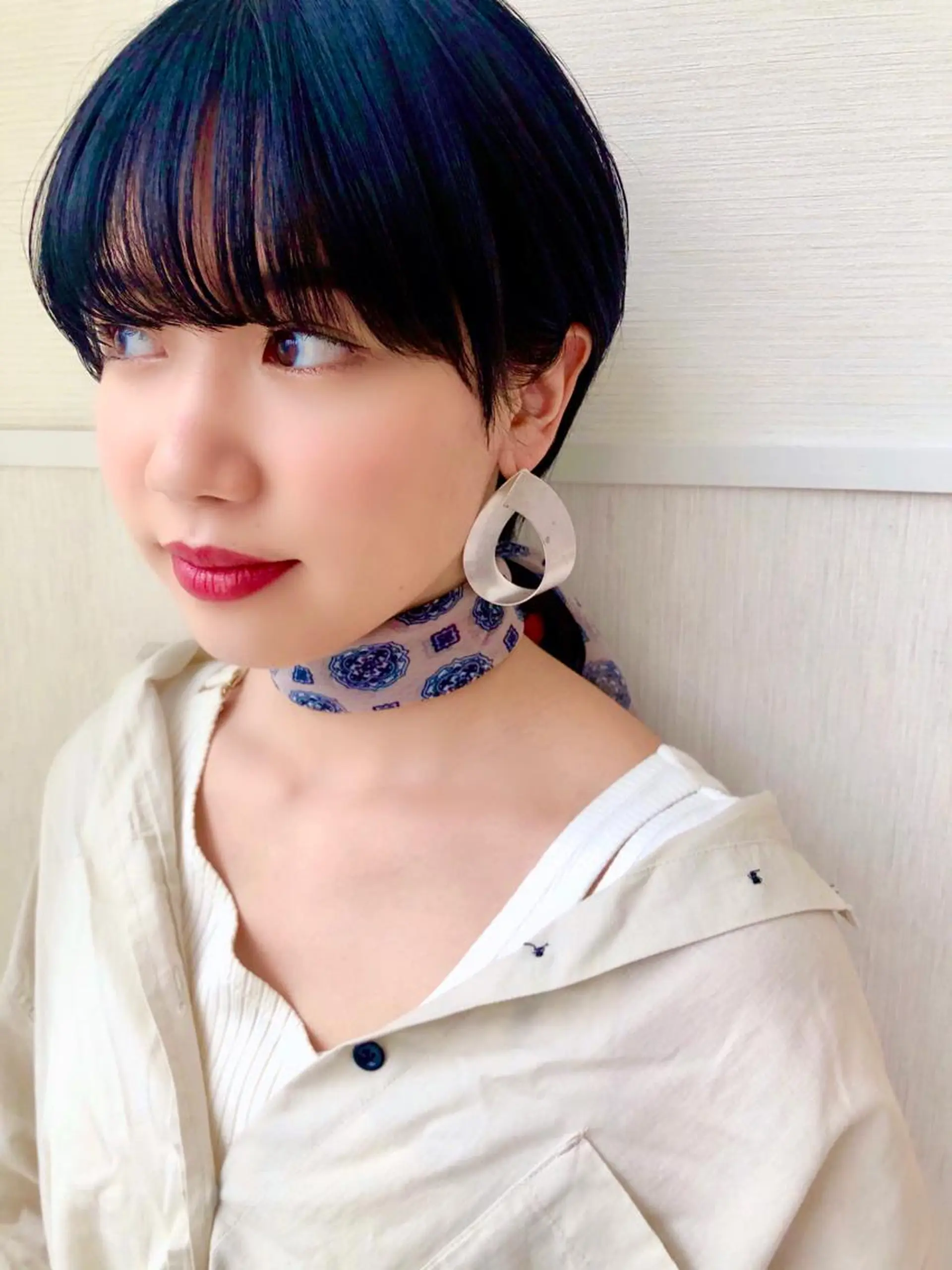 ショート 三鷹で1番ショート ボブをカットする新谷のヘアスタイル