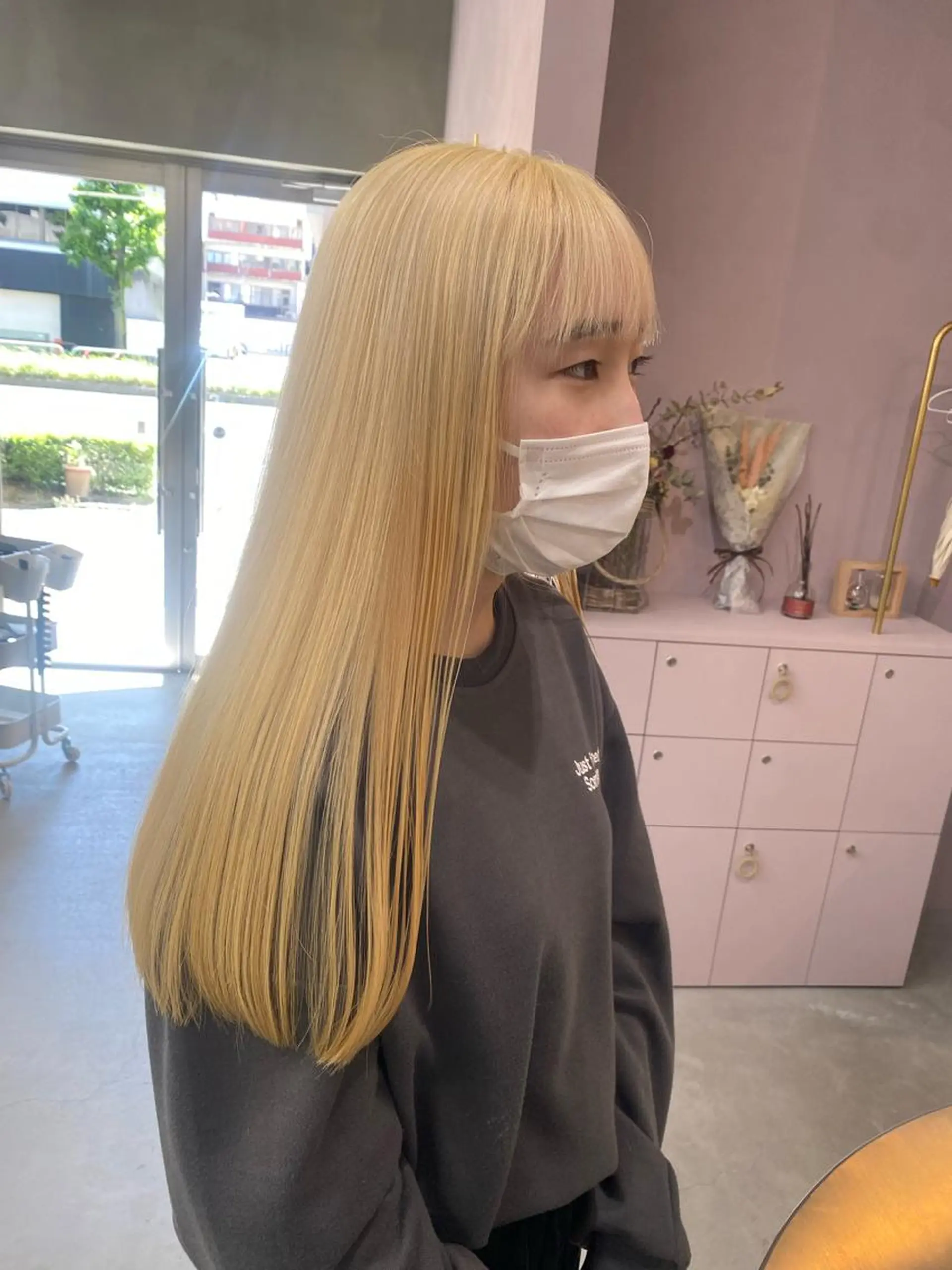 ロング カラー ヘアカラー 前橋 姫奈のヘアスタイル