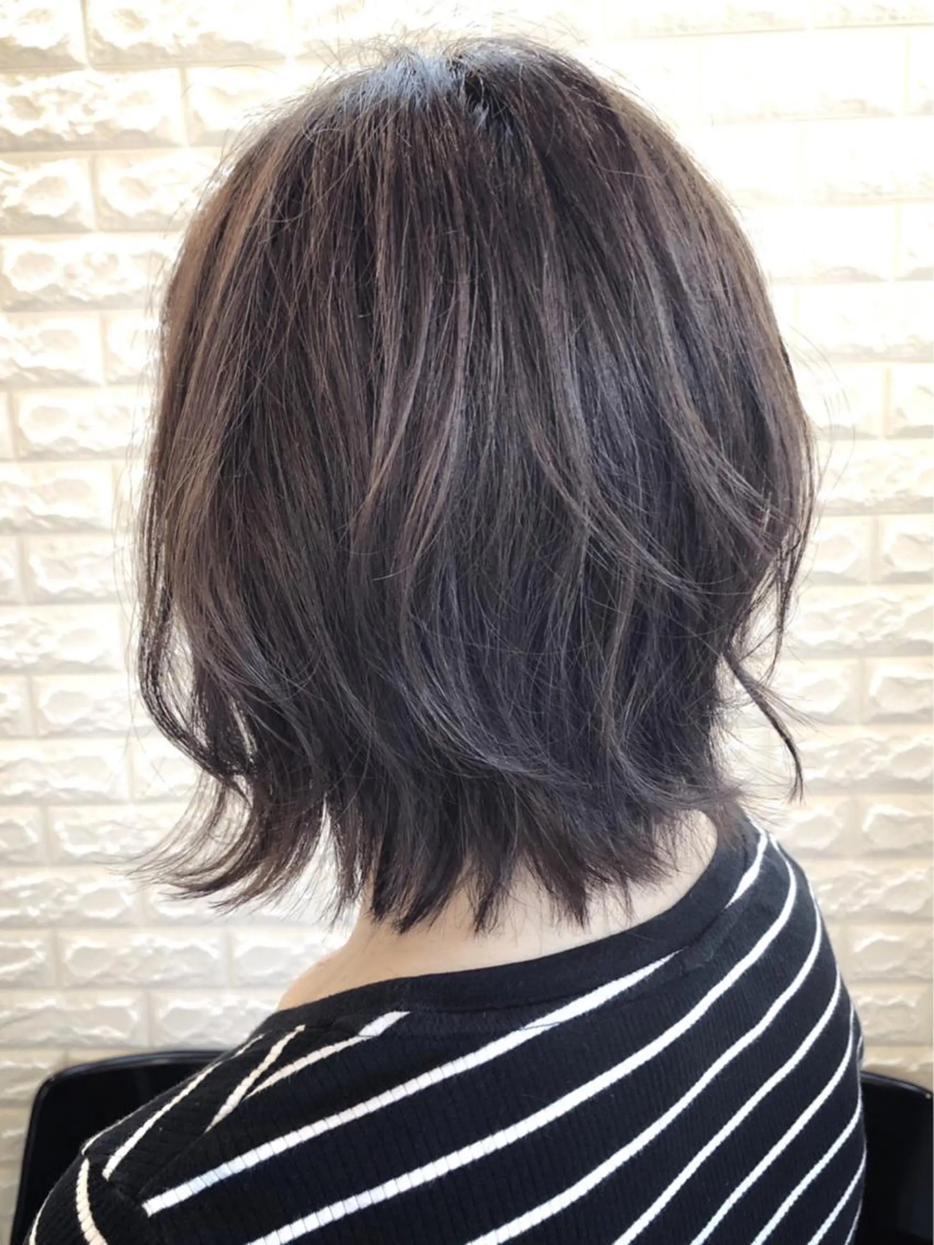 ミディアム ぐらんぐりーん 藤中のヘアスタイル