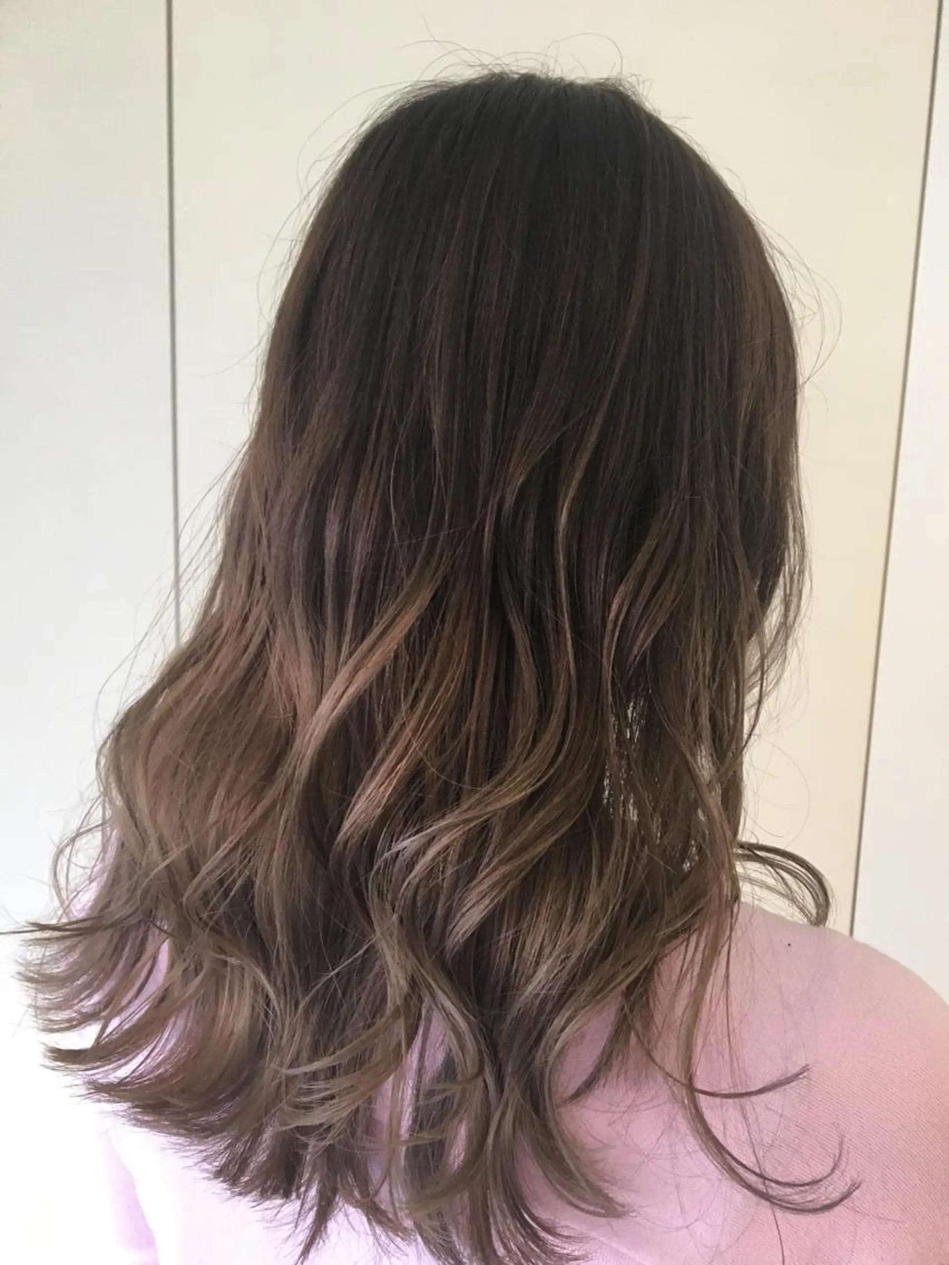 ロング カラー ヘアカラー 広がり、まとまらない お悩み改善/ 中田のヘアスタイル