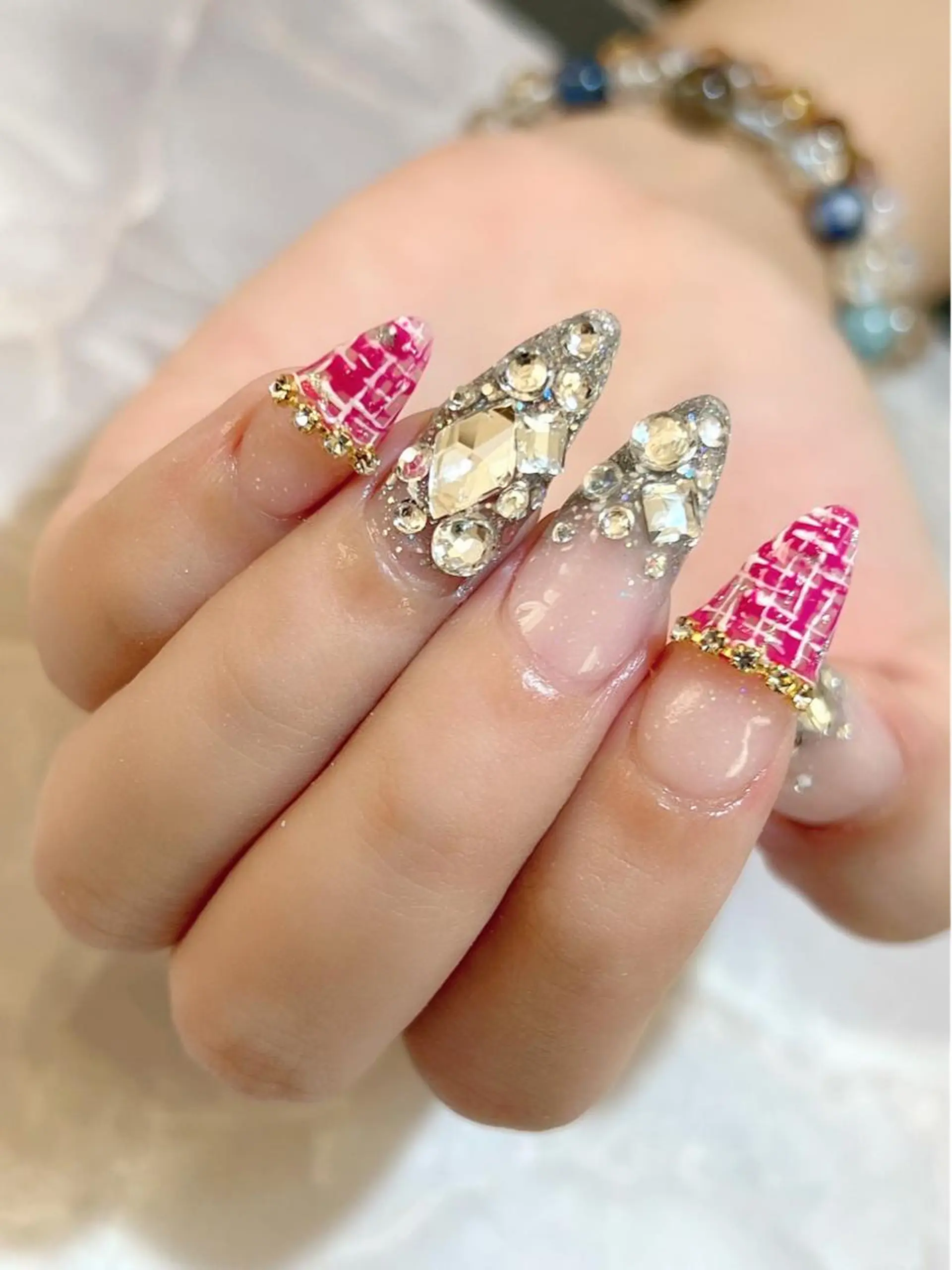 ネイル ハンドネイル Feel ‪‪☺︎‬Yuriaのネイルデザイン