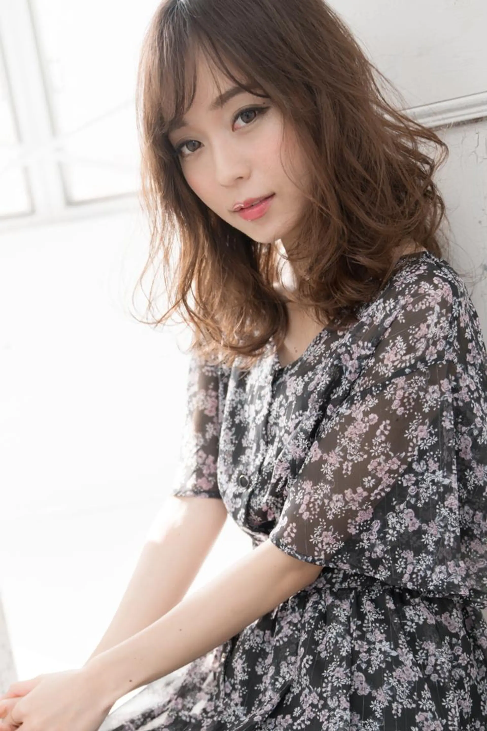 ミディアム カラー DUNOhair デュノヘアーのヘアスタイル