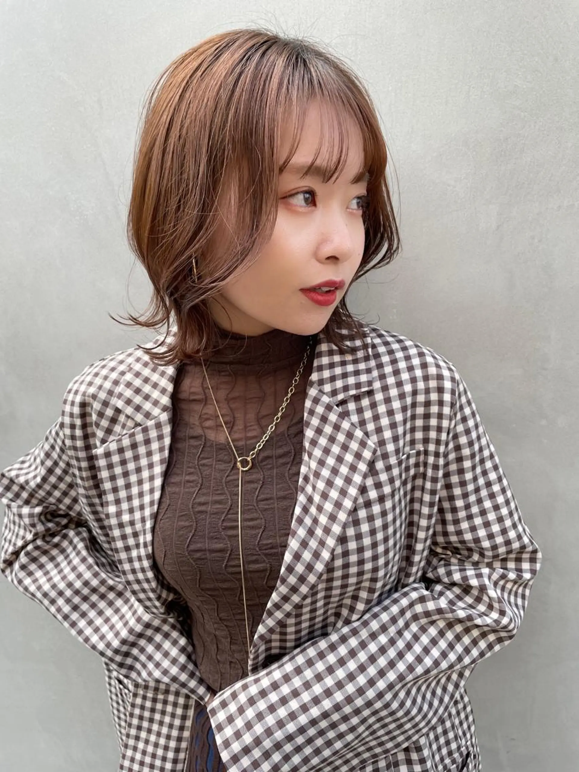 ショート カラー ボブ くびれヘア 外ハネヘア カット ヘアカラー トリートメント 卒業式受付中🌻 肥田亜沙美のその他イメージ