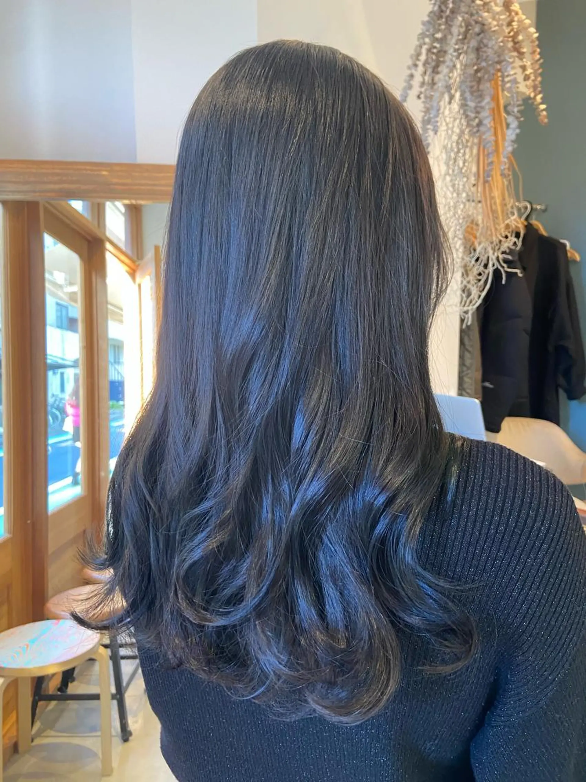 カラー アディクシーカラー ブリーチ ブロンド ブルーカラー ハイライトカラー カット ヘアカラー トリートメント なかむら ゆきのヘアスタイル