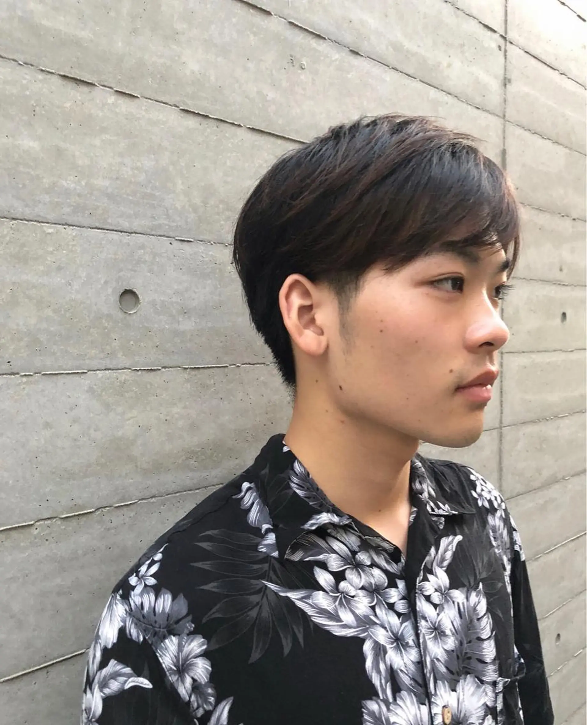 メンズ ✨色持ちの良い艶 カラー✨蟹江真世のヘアスタイル