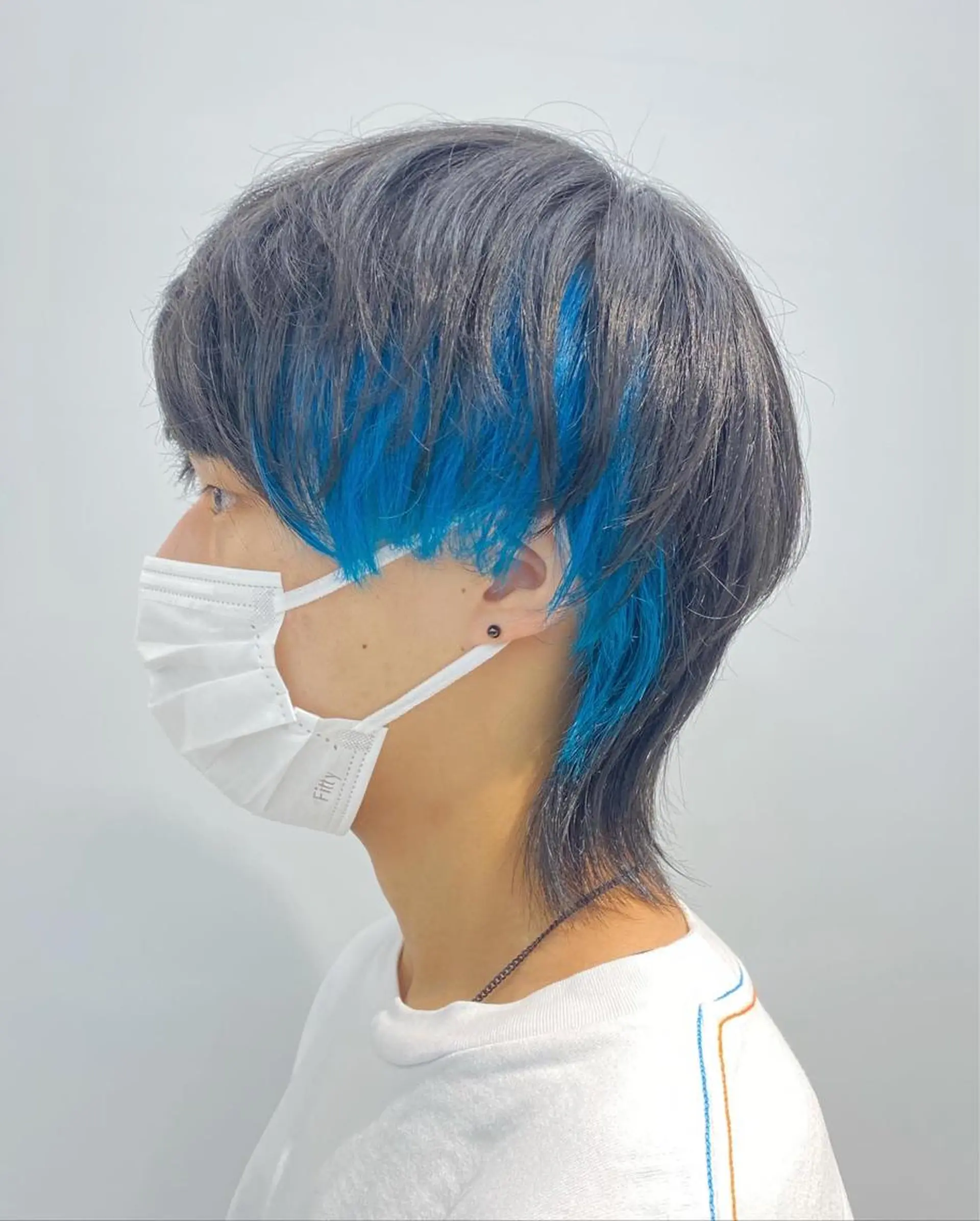 ショート カラー メンズ 大石 さやかのヘアスタイル