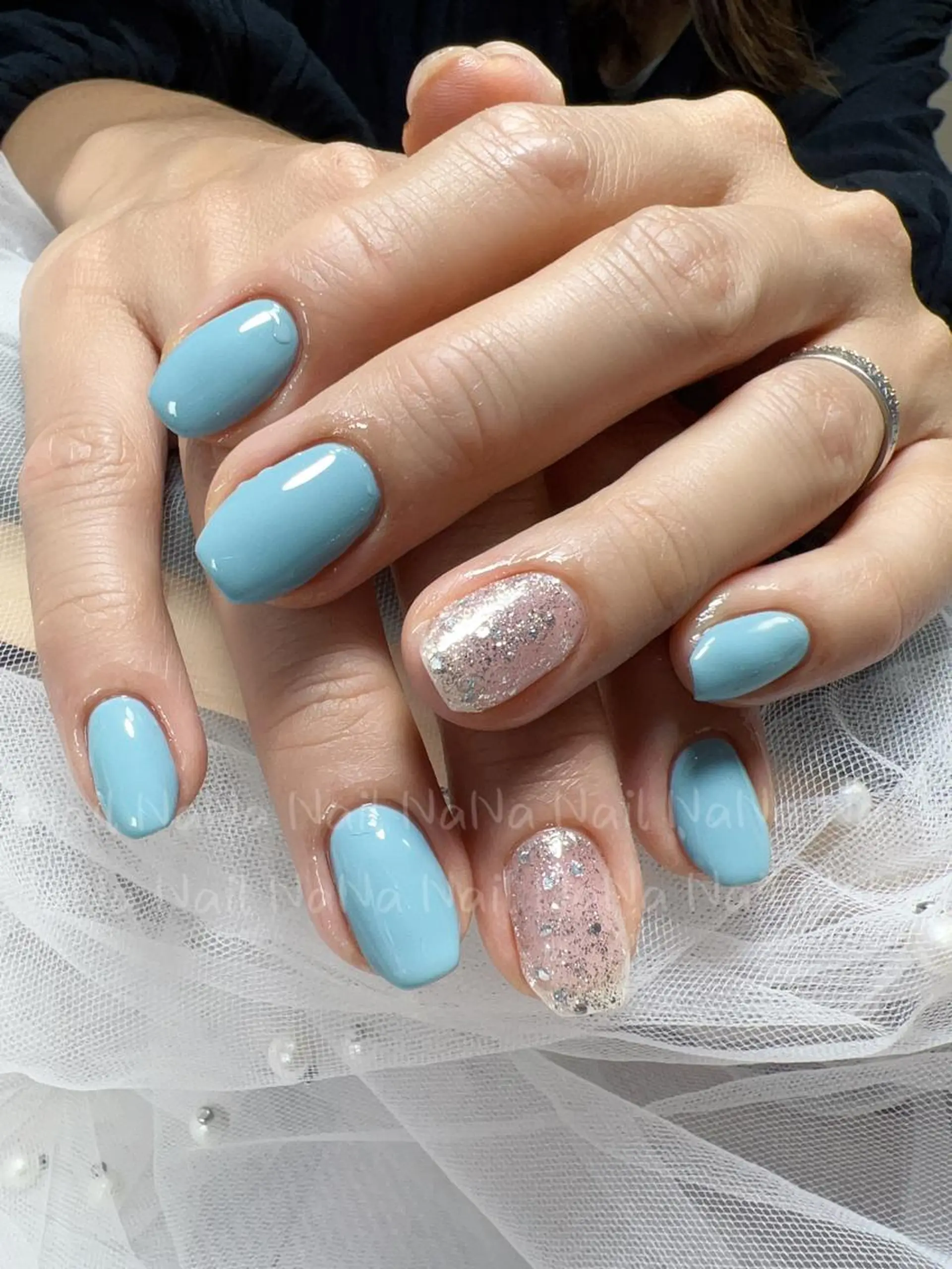 ミディアム カラー ネイル Nail NaNaのネイルデザイン
