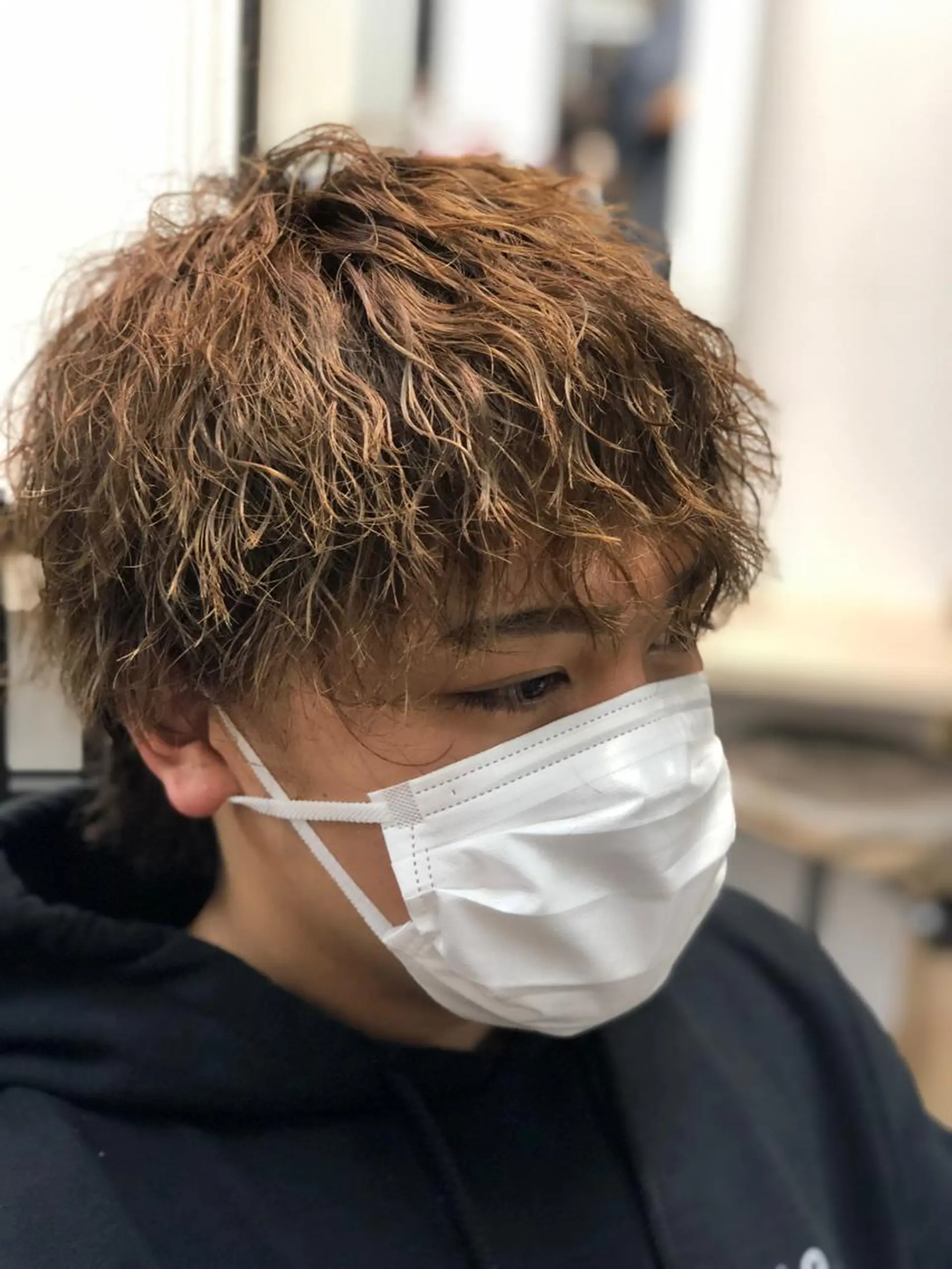 ショート 髪質改善ストレートo rメンズスタイル今岡のヘアスタイル