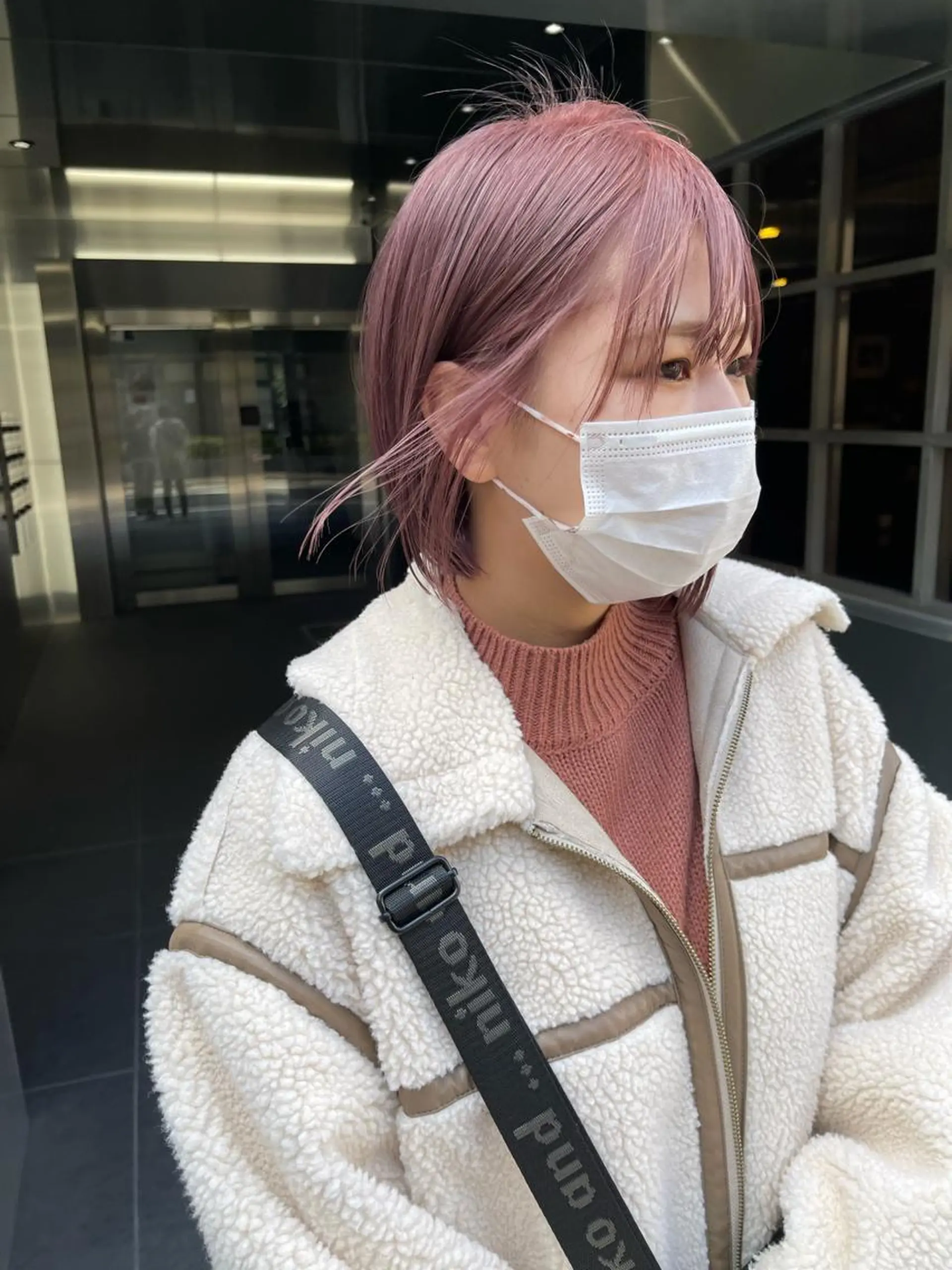 ショート ヘアカラー Peyp所属・早瀬裕之 パーマのヘアスタイル