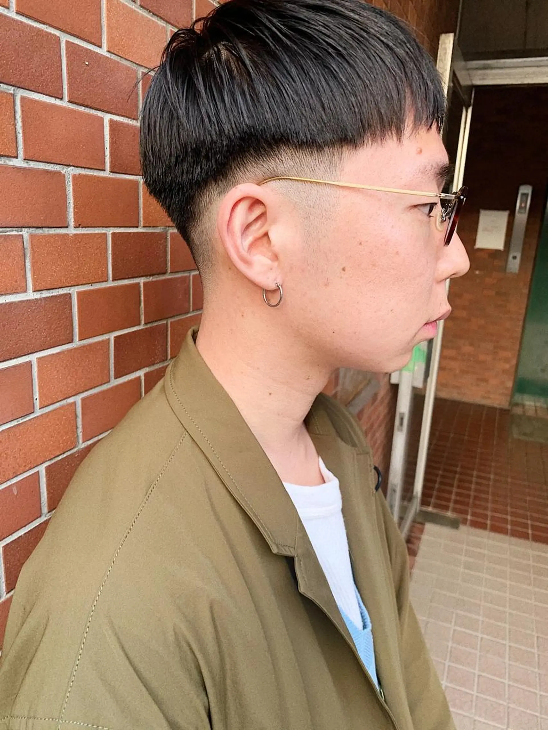 メンズ 丹羽大喜 縮毛矯正/美髪矯正のヘアスタイル