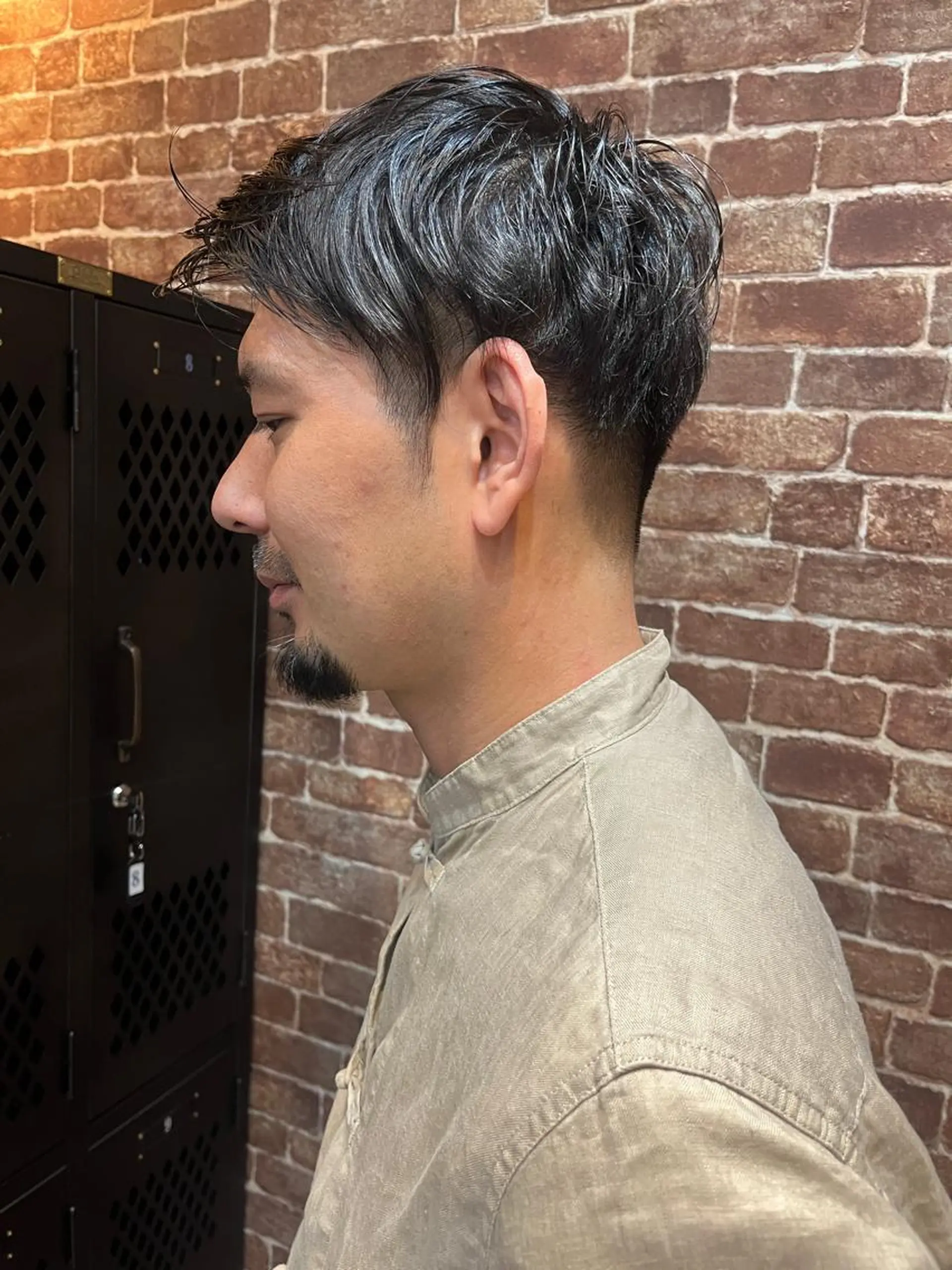 ショート カラー パーマ ヘアアレンジ メンズ キッズ ネイル マツエク・マツパ アイブロウ メンズブリーチ メンズハイライト メンズインナーカラー メンズ韓国風 ブリーチ カット 久木原 ゆりのヘアスタイル