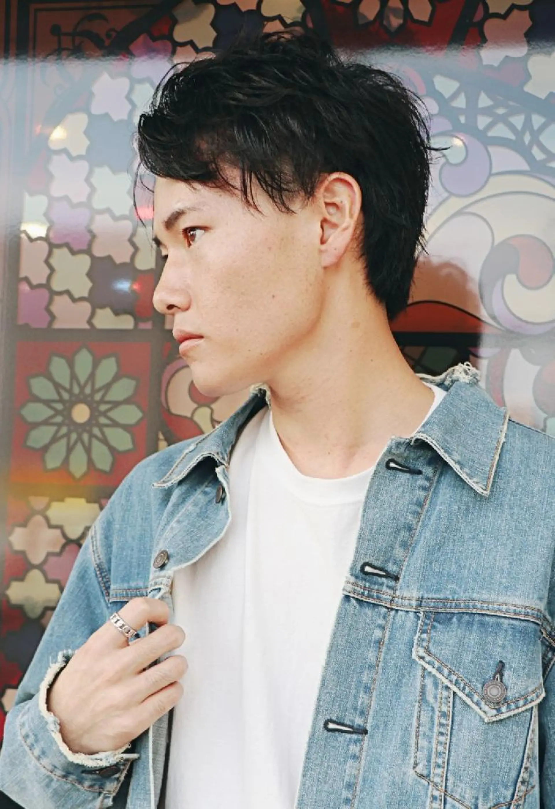 ショート パーマ メンズ LAMP HAIR ランプヘアー所属・徳永 博志のヘアスタイル