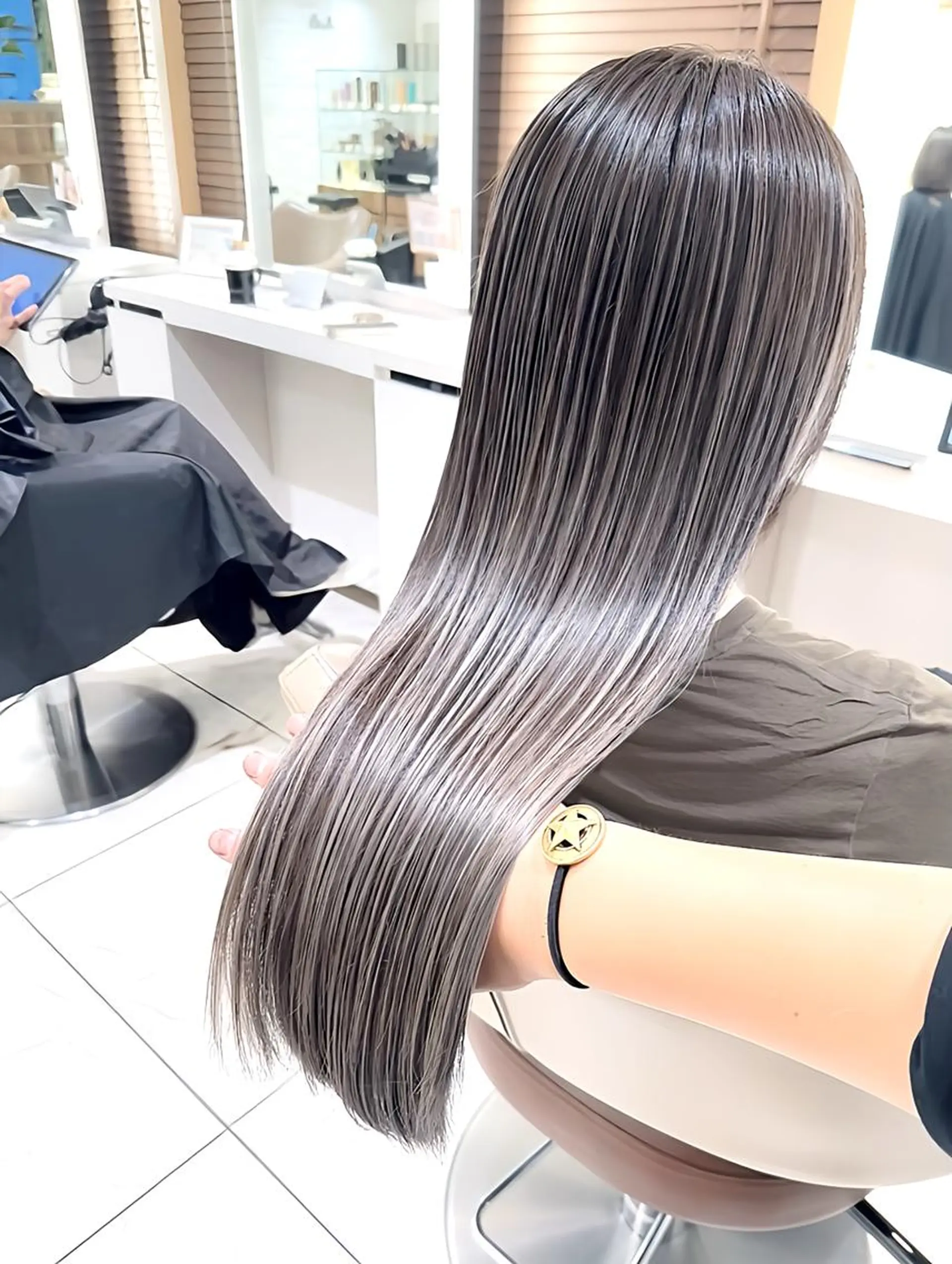 ロング カラー 髪質改善 ヘアカラー トリートメント 菅野翔汰/髪質改善 カラー/ブリーチのヘアスタイル