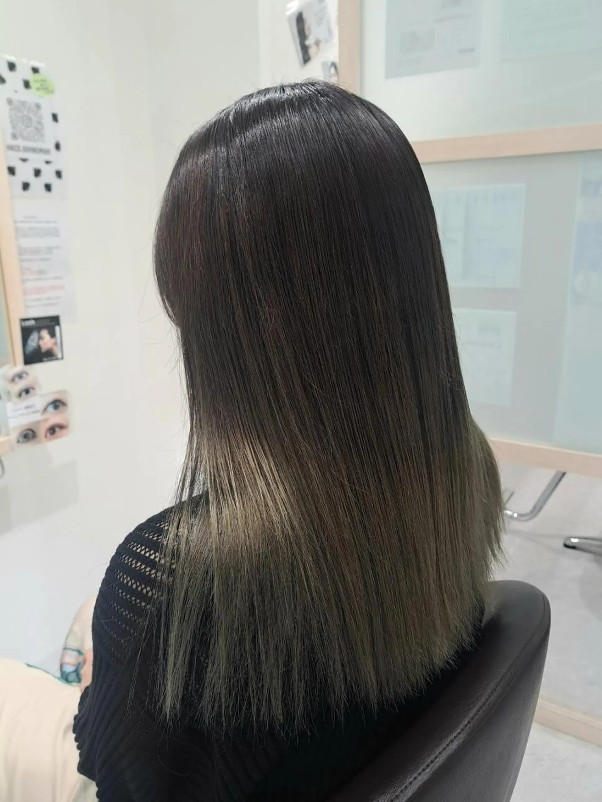 セミロング 髪質改善 縮毛矯正 トリートメント 縮毛矯正 トリートメント HIDEMI🍀 髪質改善【HACO】のヘアスタイル