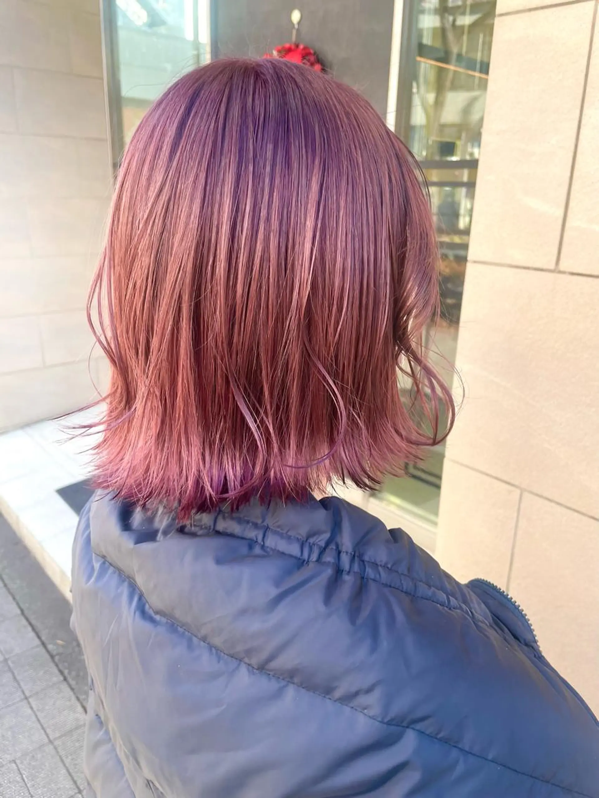 セミロング カラー ヘアカラー トリートメント ヘッドスパ ヘアセット 🫧カット/パーマ /ネイル/かりん🫧のヘアスタイル