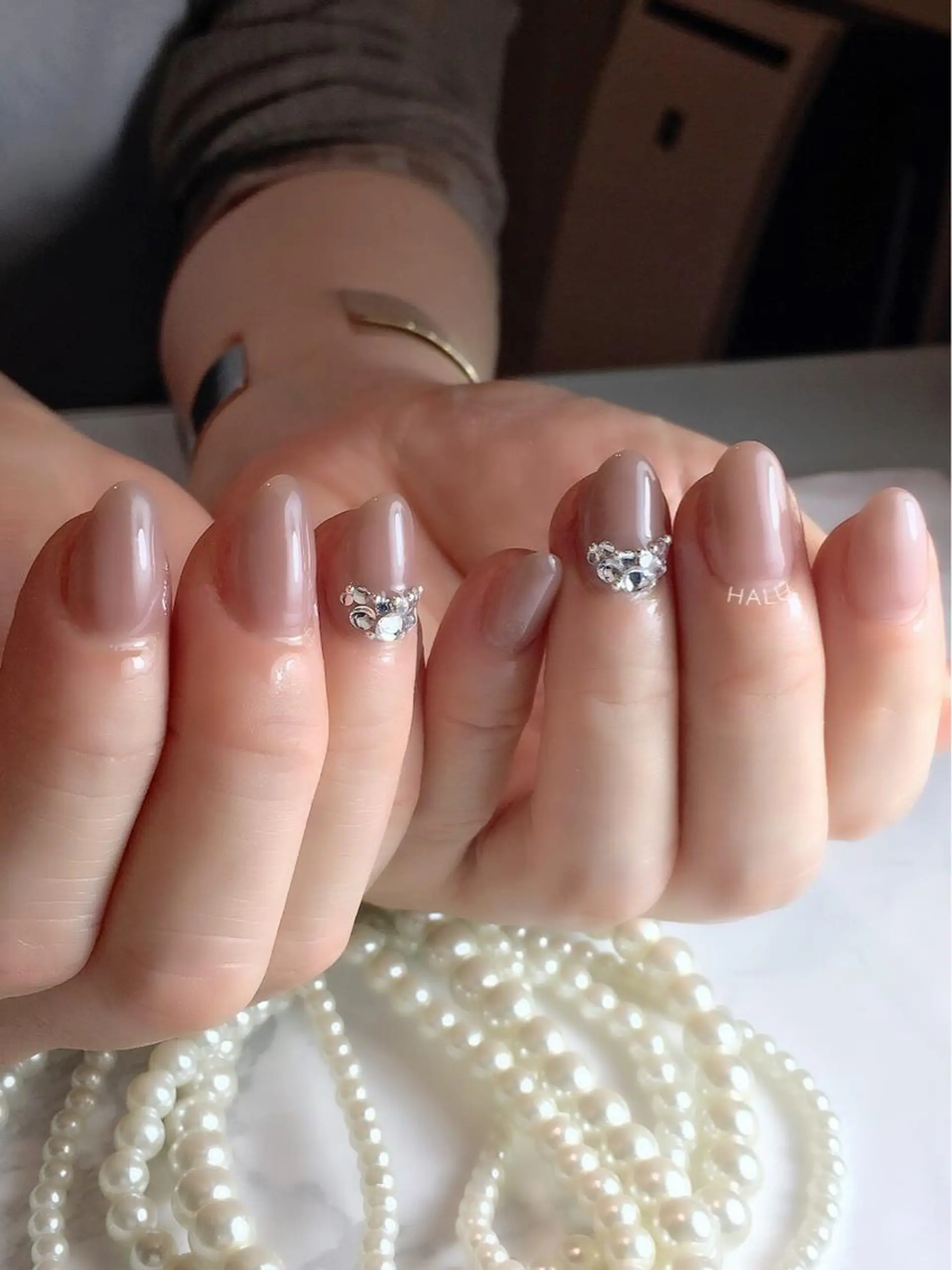 ヘアアレンジ ネイル シンプルネイル HALU ハルのネイルデザイン