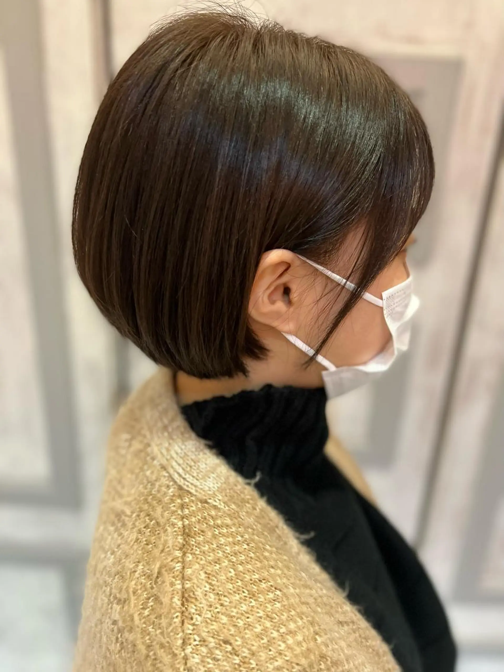 ショート ショートボブ ボブ ショートヘア GOSSIP サヤカのマツエク・マツパデザイン