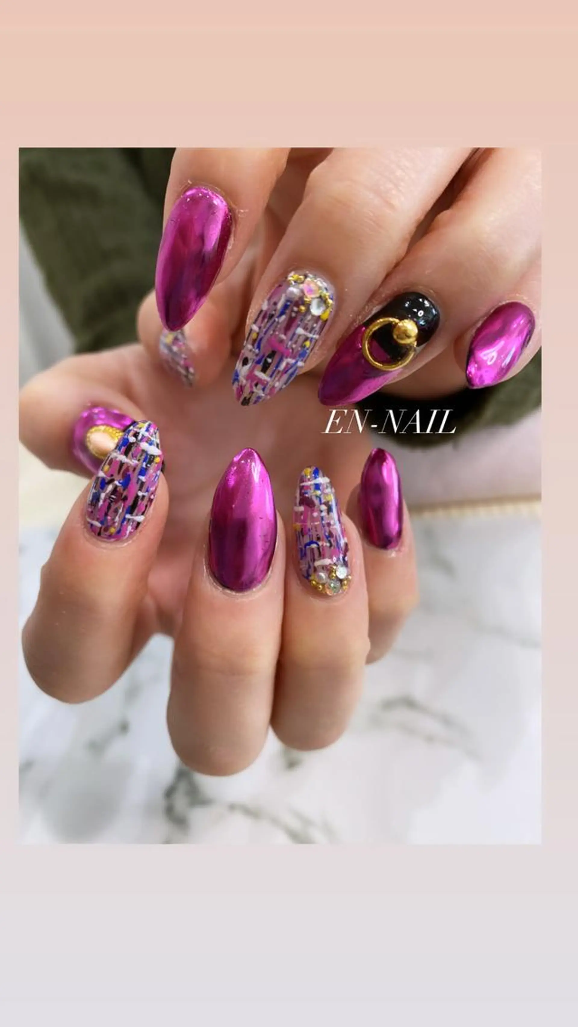 ネイル EN_NAIL 野中本店Ayakaのネイルデザイン