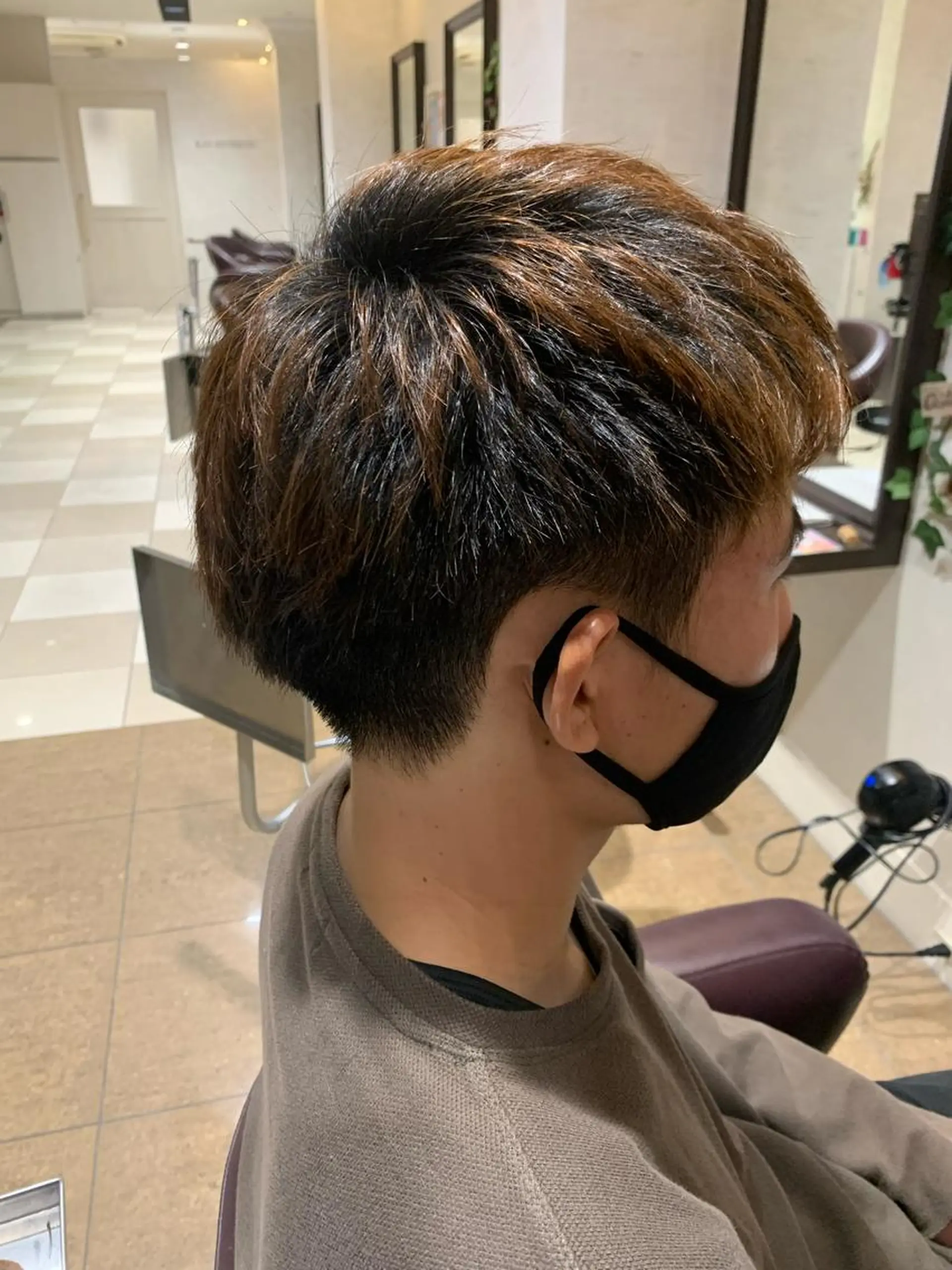 メンズ 永瀬 恵のヘアスタイル