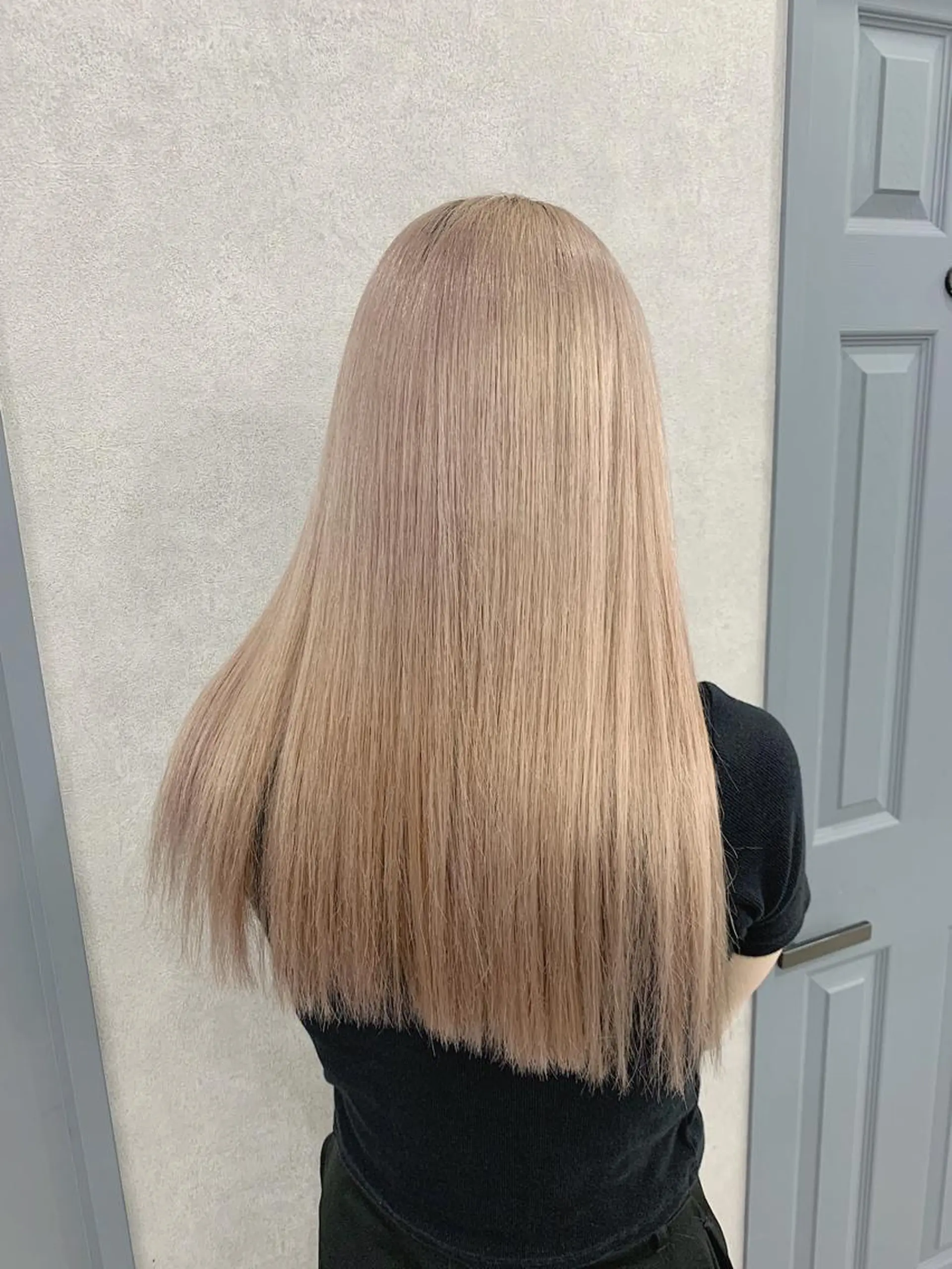 ロング カラー カット ヘアカラー トリートメント 🦄ハイトーンカラー 🦄まるおしょうのヘアスタイル