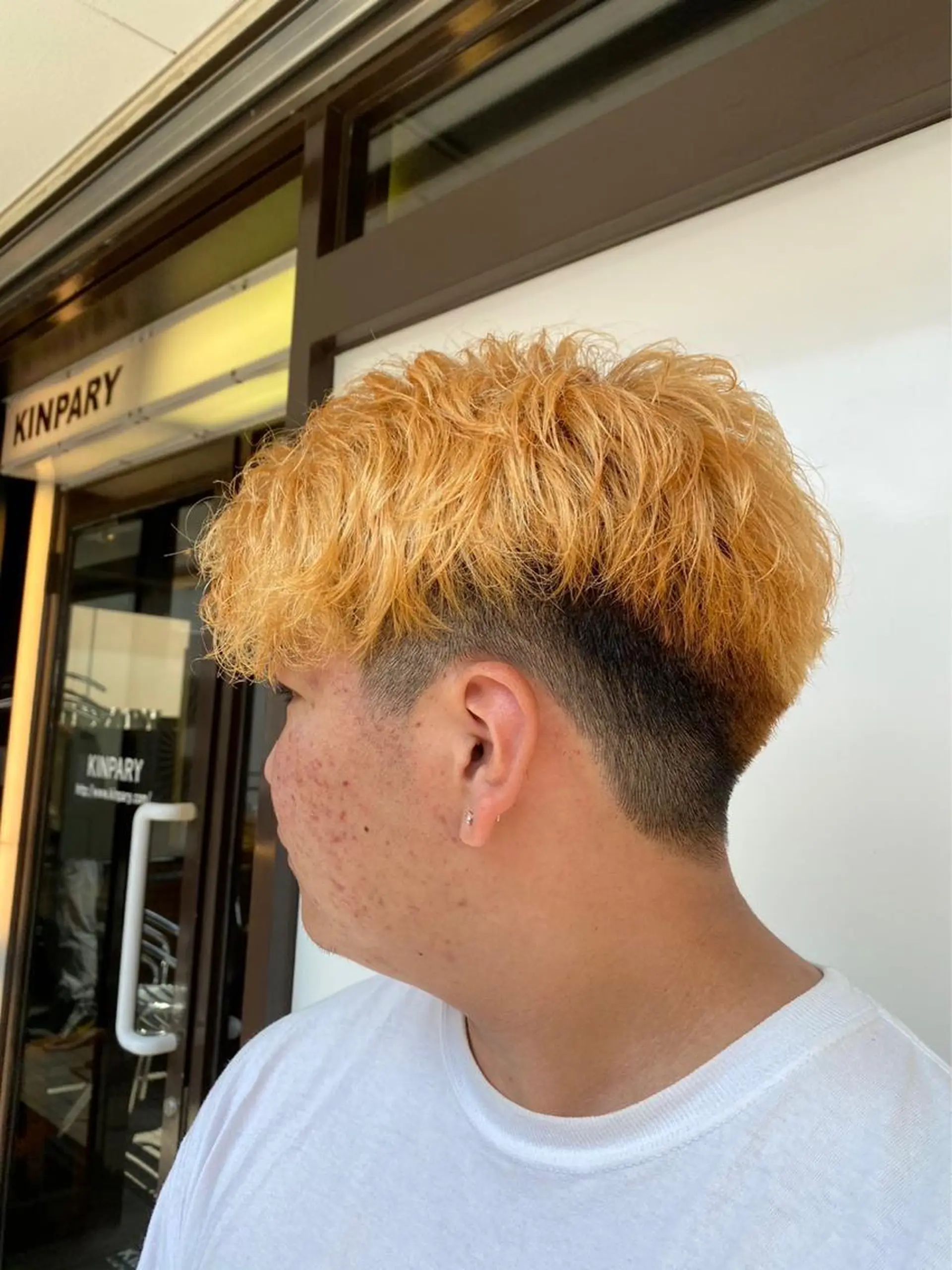 カラー メンズ 木下 龍斗のヘアスタイル