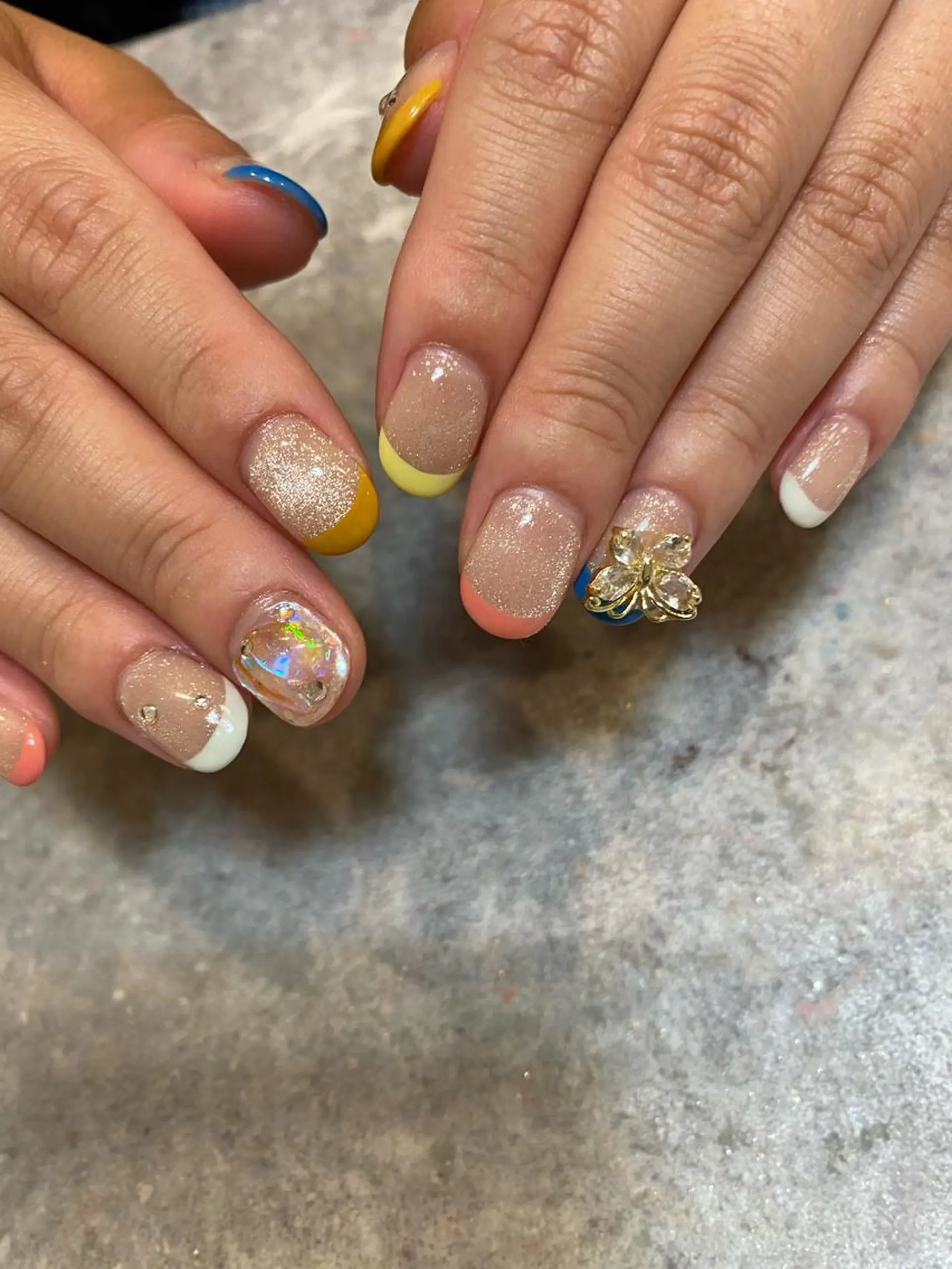 ネイル ハンドネイル 【LINON】 airiのネイルデザイン